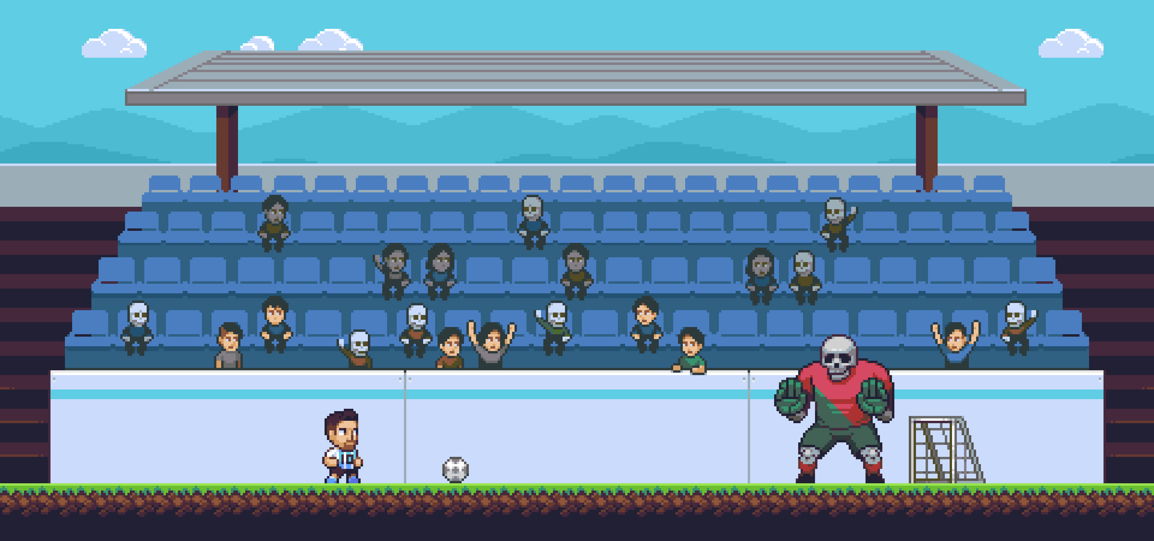 Pixel art игра для Sport24 — Изображение №4 — Иллюстрация, Анимация на Dprofile