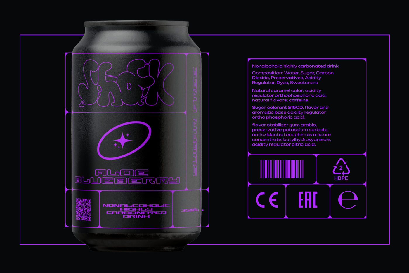 Shock — soda drink — Изображение №6 — Брендинг на Dprofile