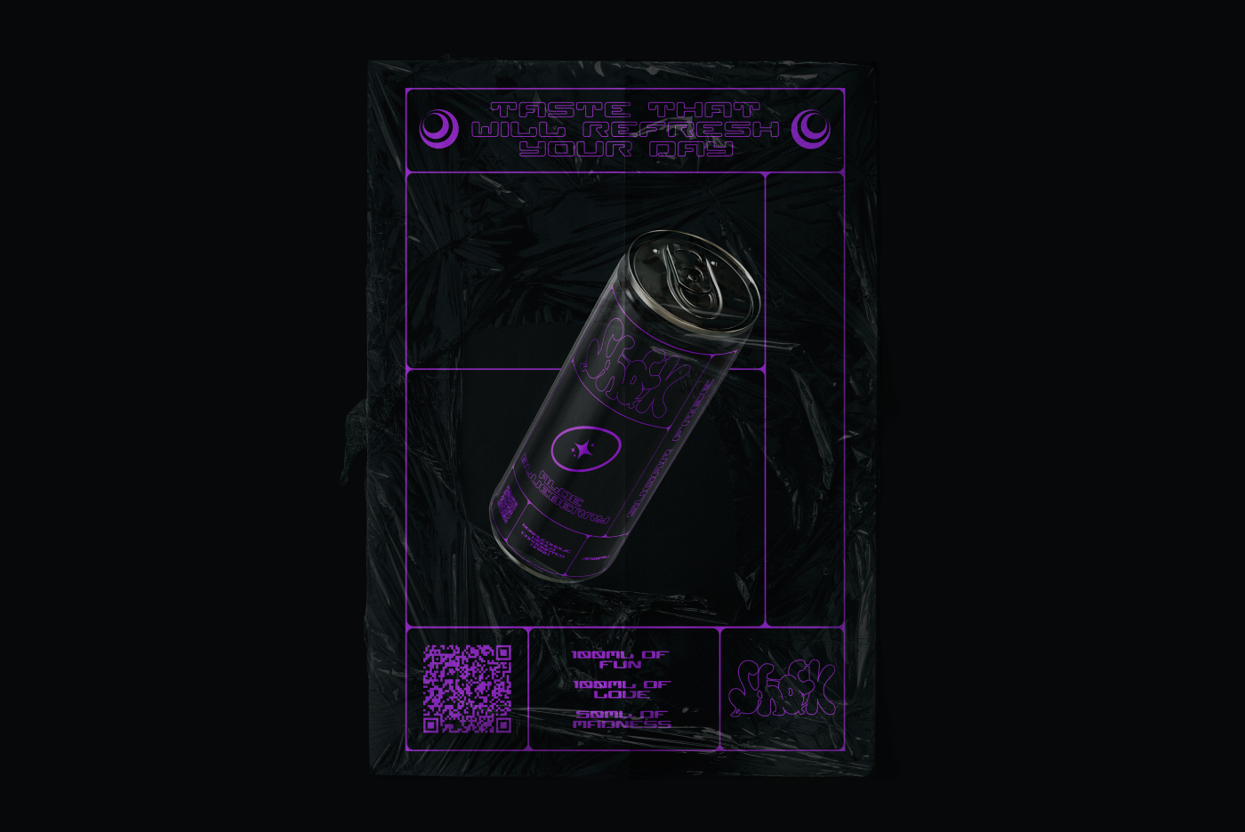 Shock — soda drink — Изображение №1 — Брендинг на Dprofile