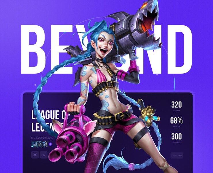 Beyond — Интерфейсы на Dprofile
