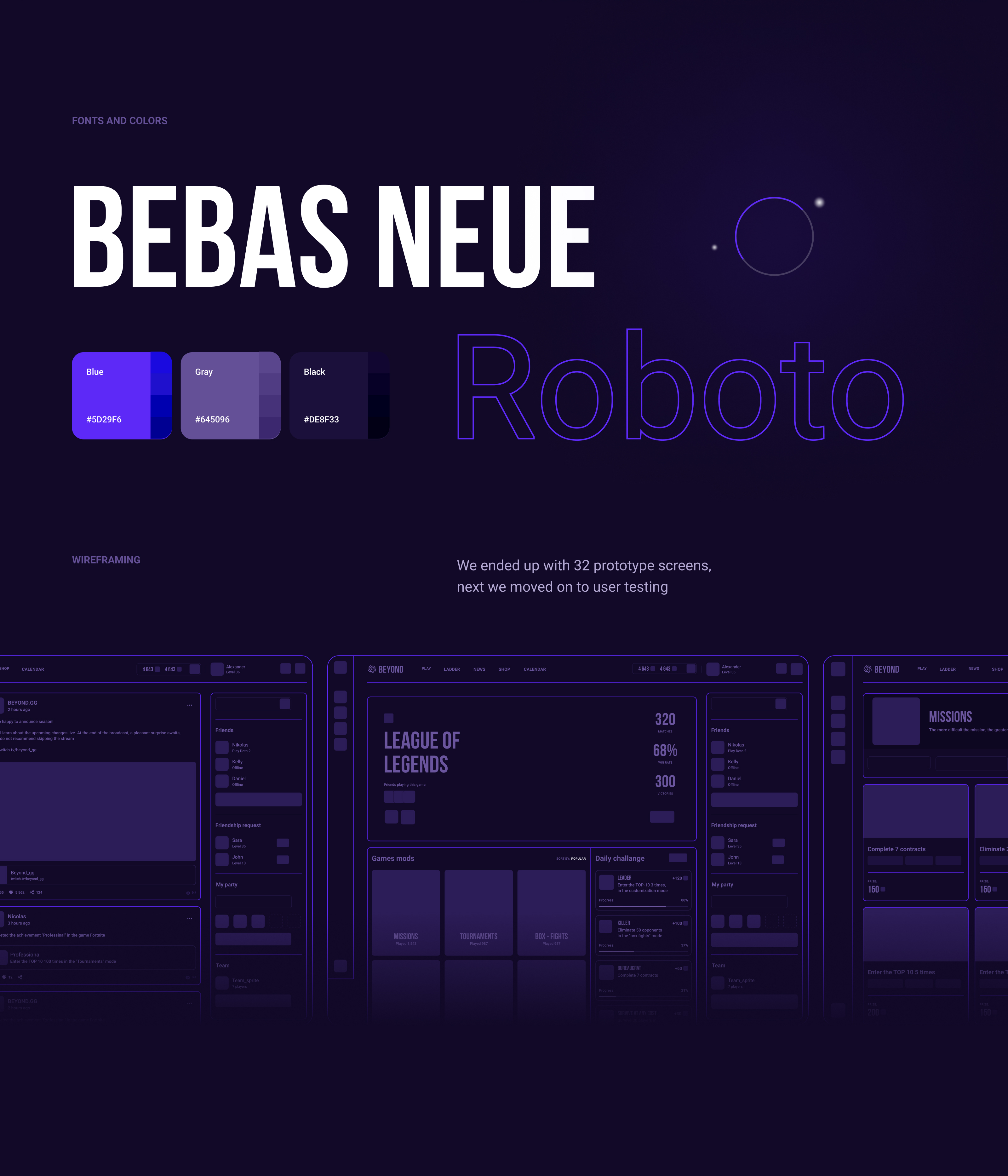 Beyond — Изображение №4 — Интерфейсы на Dprofile