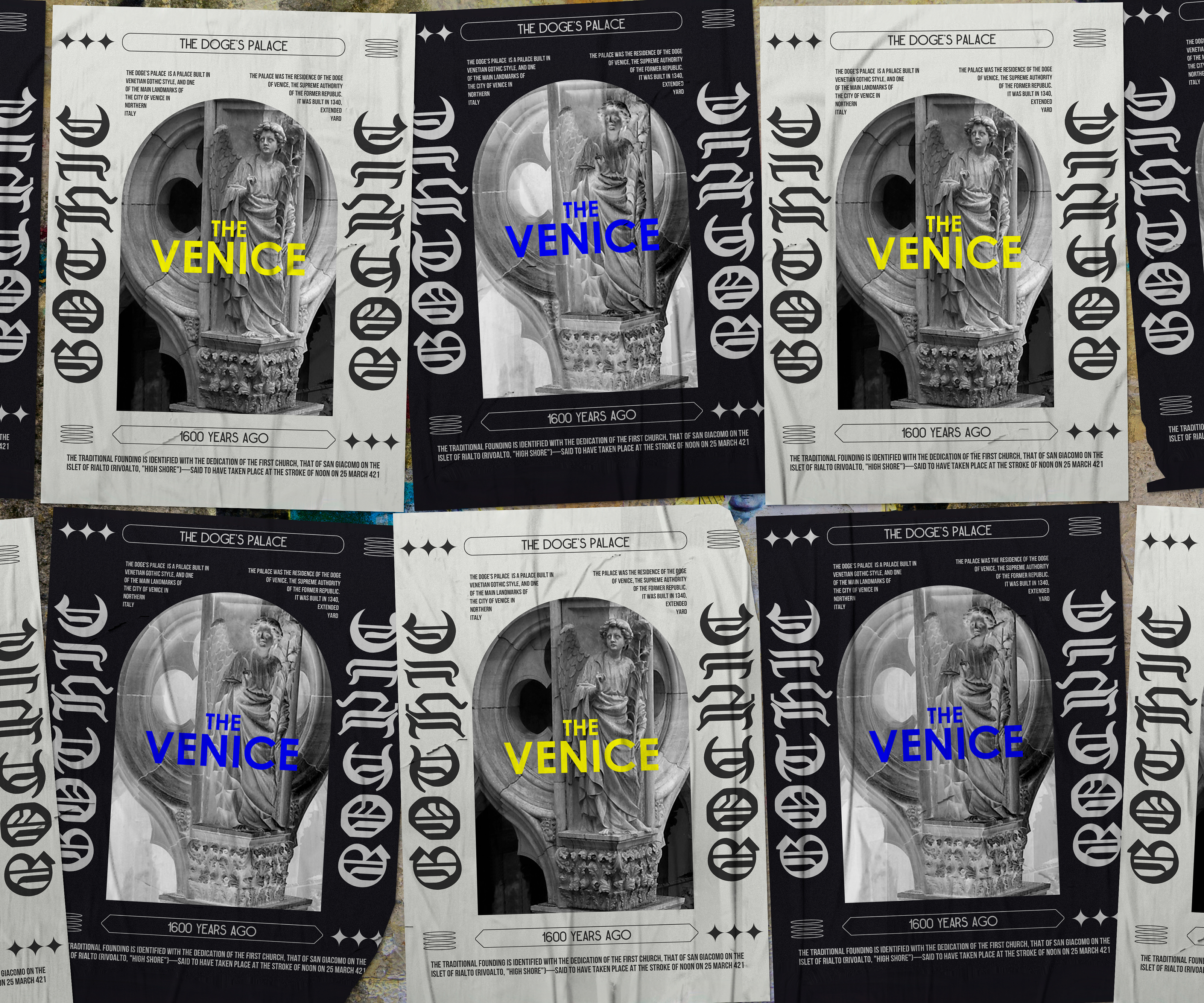 Venice 1600 years — Изображение №1 — Интерфейсы, Графика на Dprofile