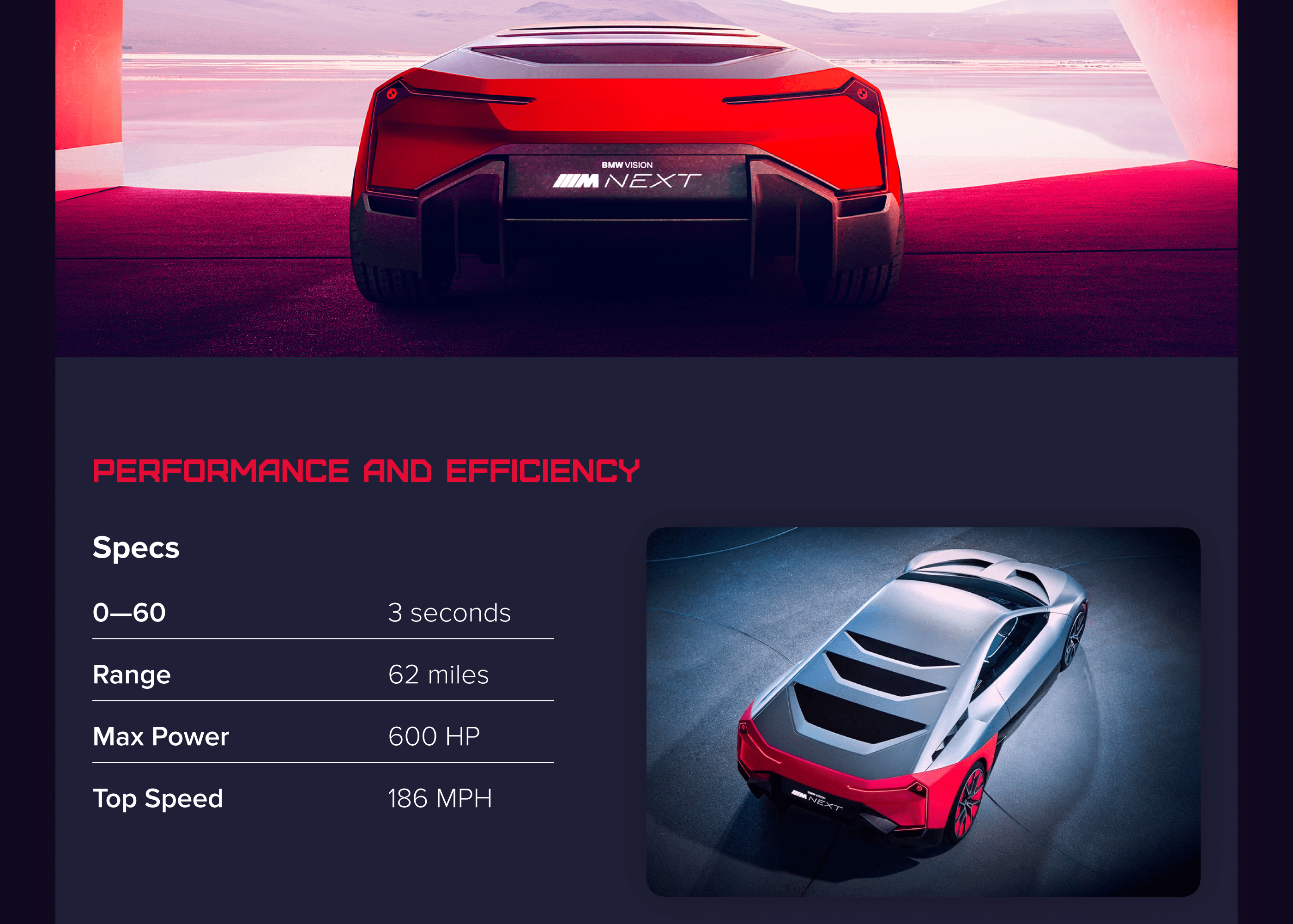 BMW Vision M NEXT site concept — Изображение №4 — Интерфейсы на Dprofile