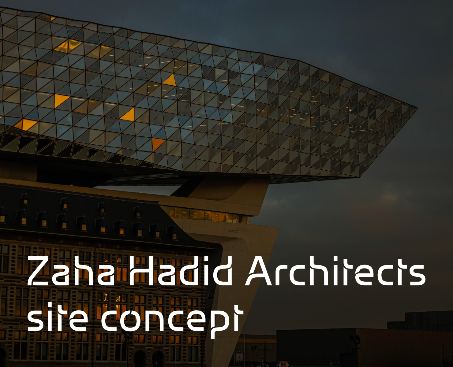 Zaha Hadid Architects site concept на Dprofile