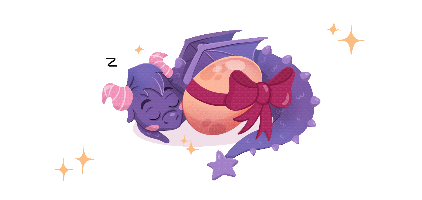 NEW YEAR DRAGON | postcards & stickers — Изображение №6 — Иллюстрация, Анимация на Dprofile
