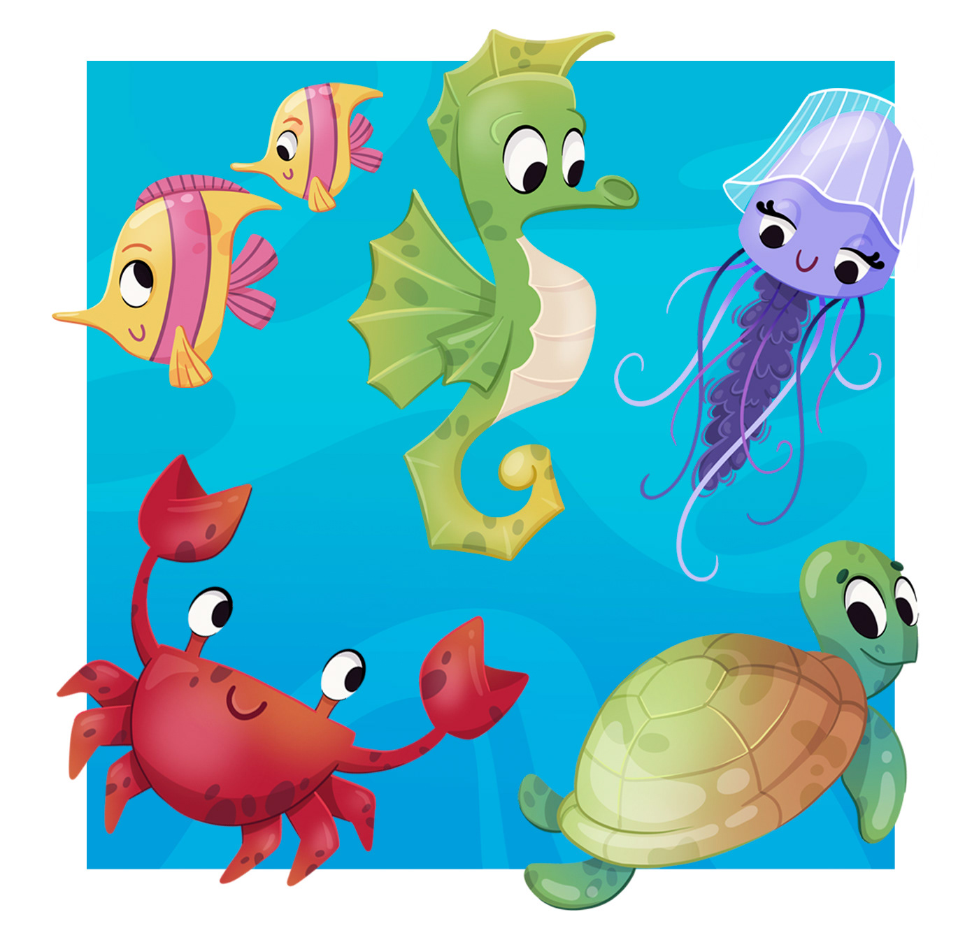 SEA BAND | CHARACTER DESIGN PROJECT — Изображение №5 — Иллюстрация, Анимация на Dprofile