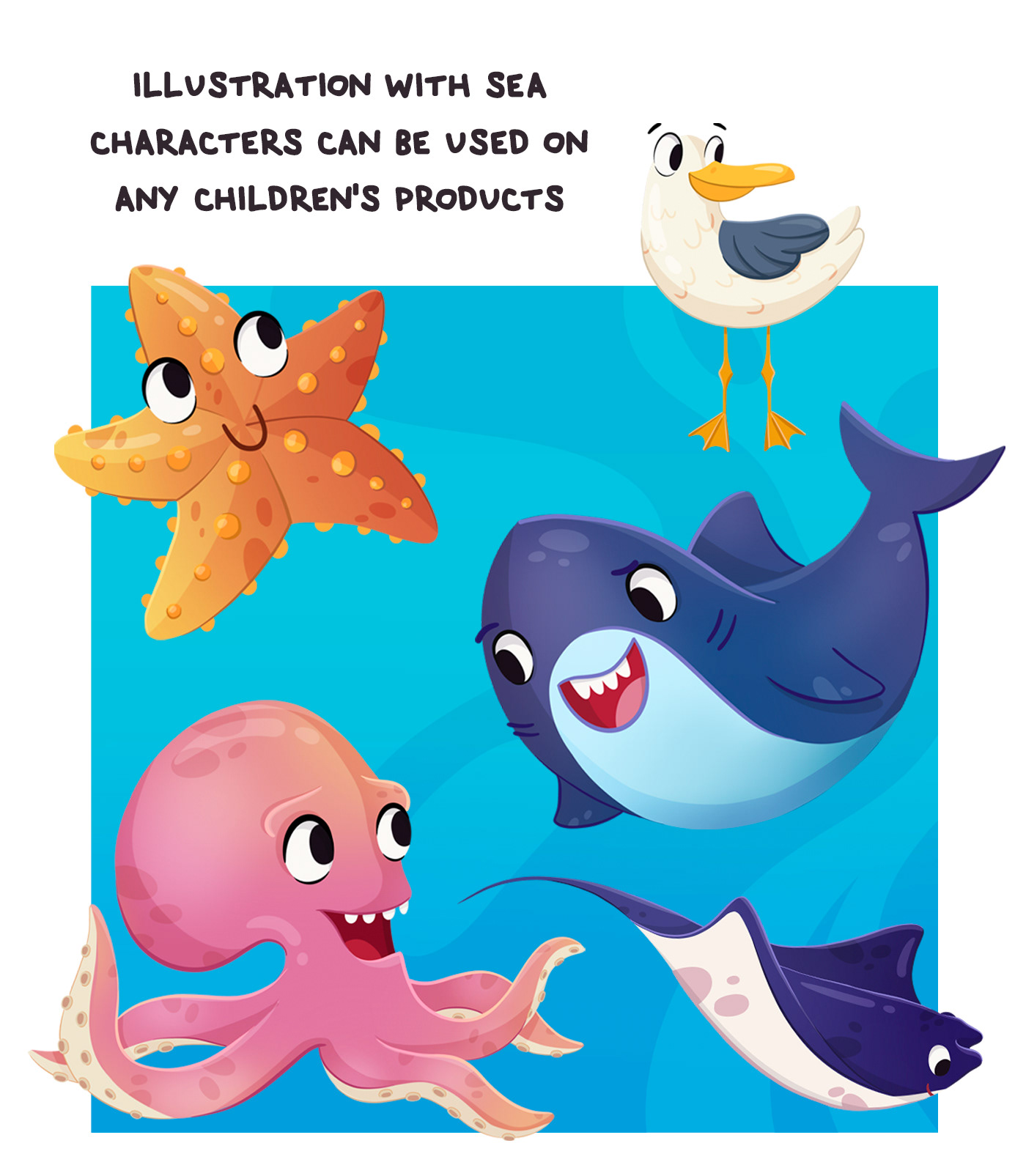 SEA BAND | CHARACTER DESIGN PROJECT — Изображение №8 — Иллюстрация, Анимация на Dprofile