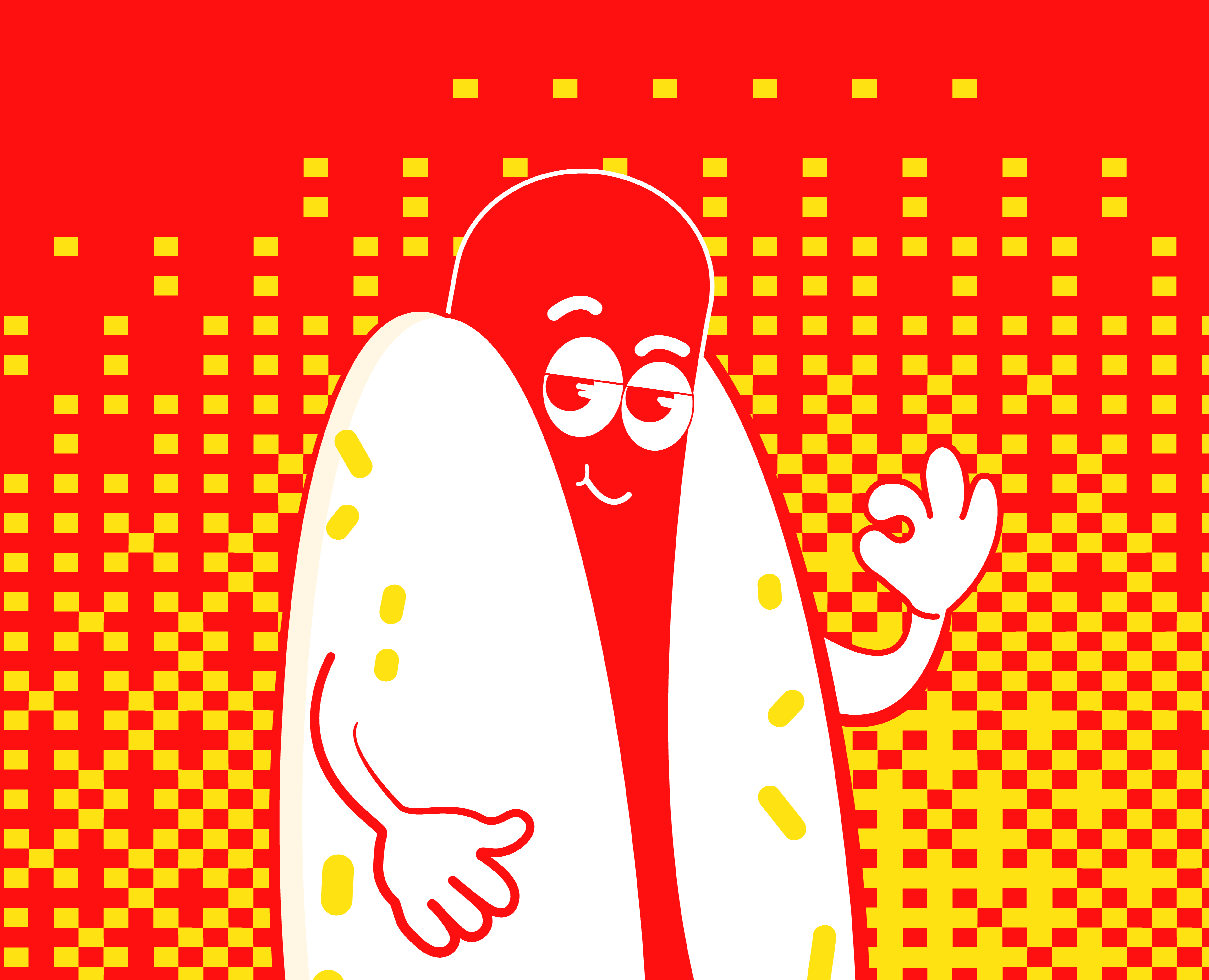 BIGDOG - горячее место — Брендинг, Иллюстрация на Dprofile