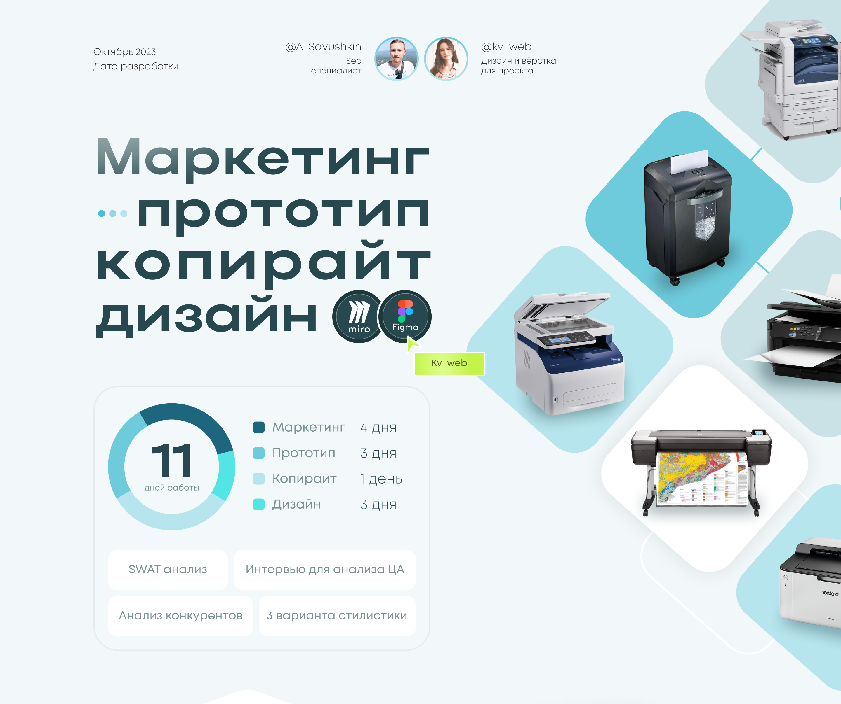 Сайт для компании по ремонту оргтехники — Изображение №1 — Интерфейсы, Маркетинг на Dprofile