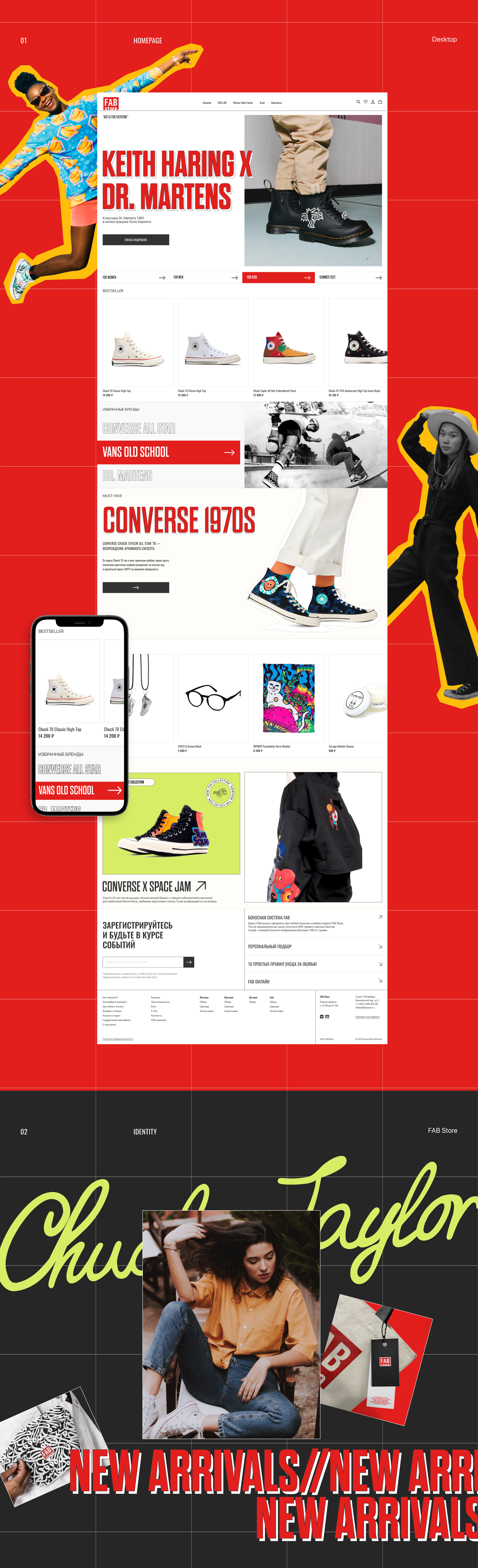 FAB STORE | e-commerce redesign — Изображение №2 — Интерфейсы, Графика на Dprofile