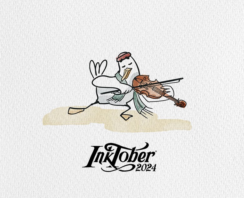 Inktober 2024 — Иллюстрация на Dprofile