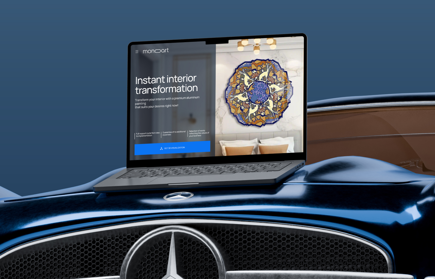 MONOART — Элегантность в металле — Изображение №1 — Интерфейсы на Dprofile