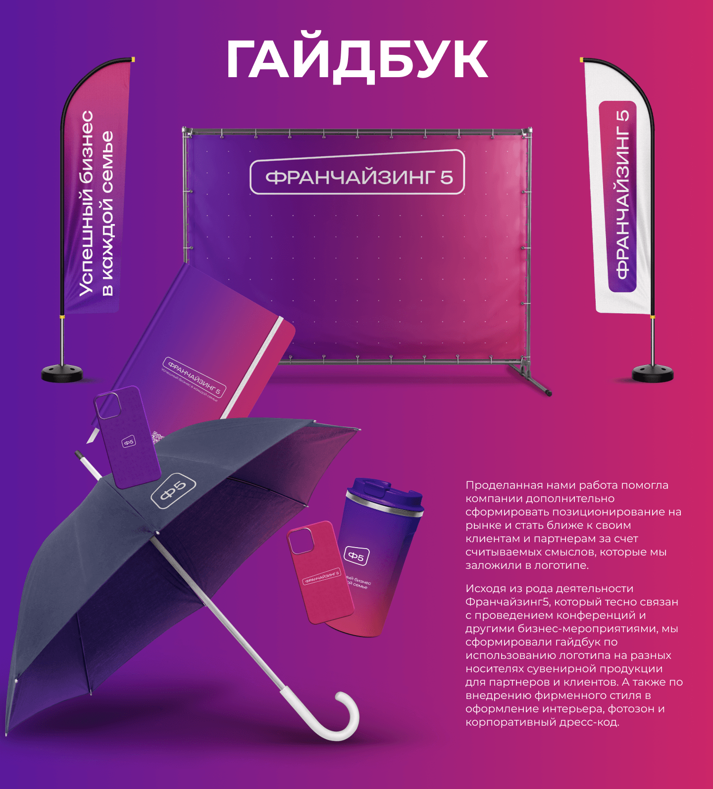 ребрендинг для компании Франчайзинг5 — Изображение №6 — Брендинг на Dprofile