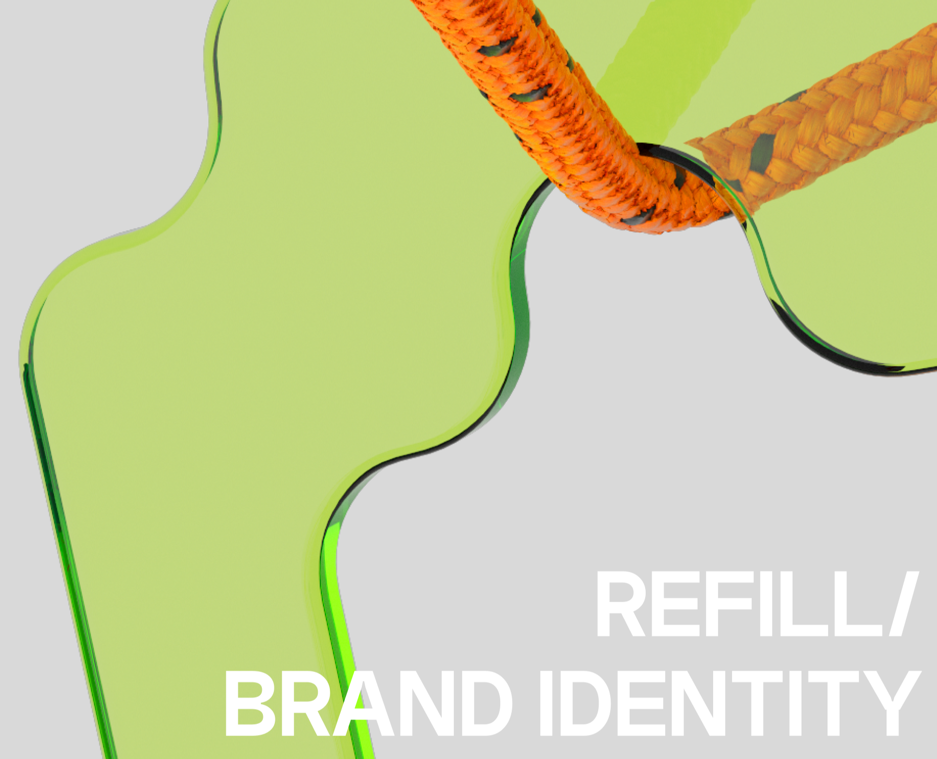 Refill — Брендинг, 3D на Dprofile