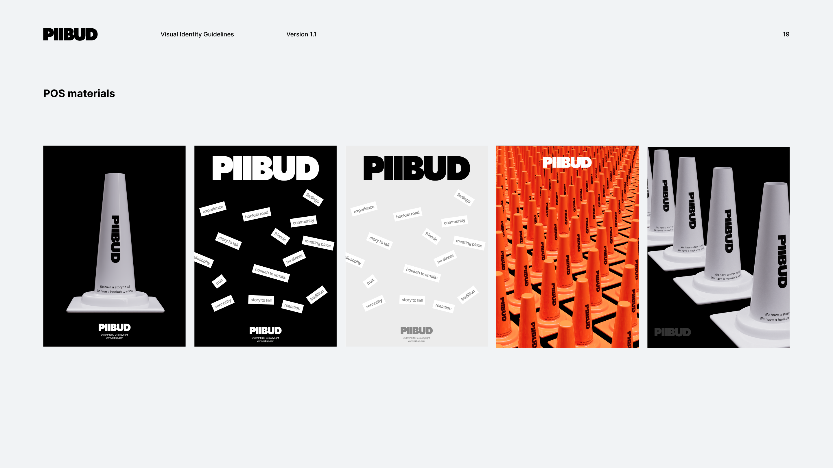 PIIBUD Brand Identity — Изображение №19 — Брендинг, 3D на Dprofile