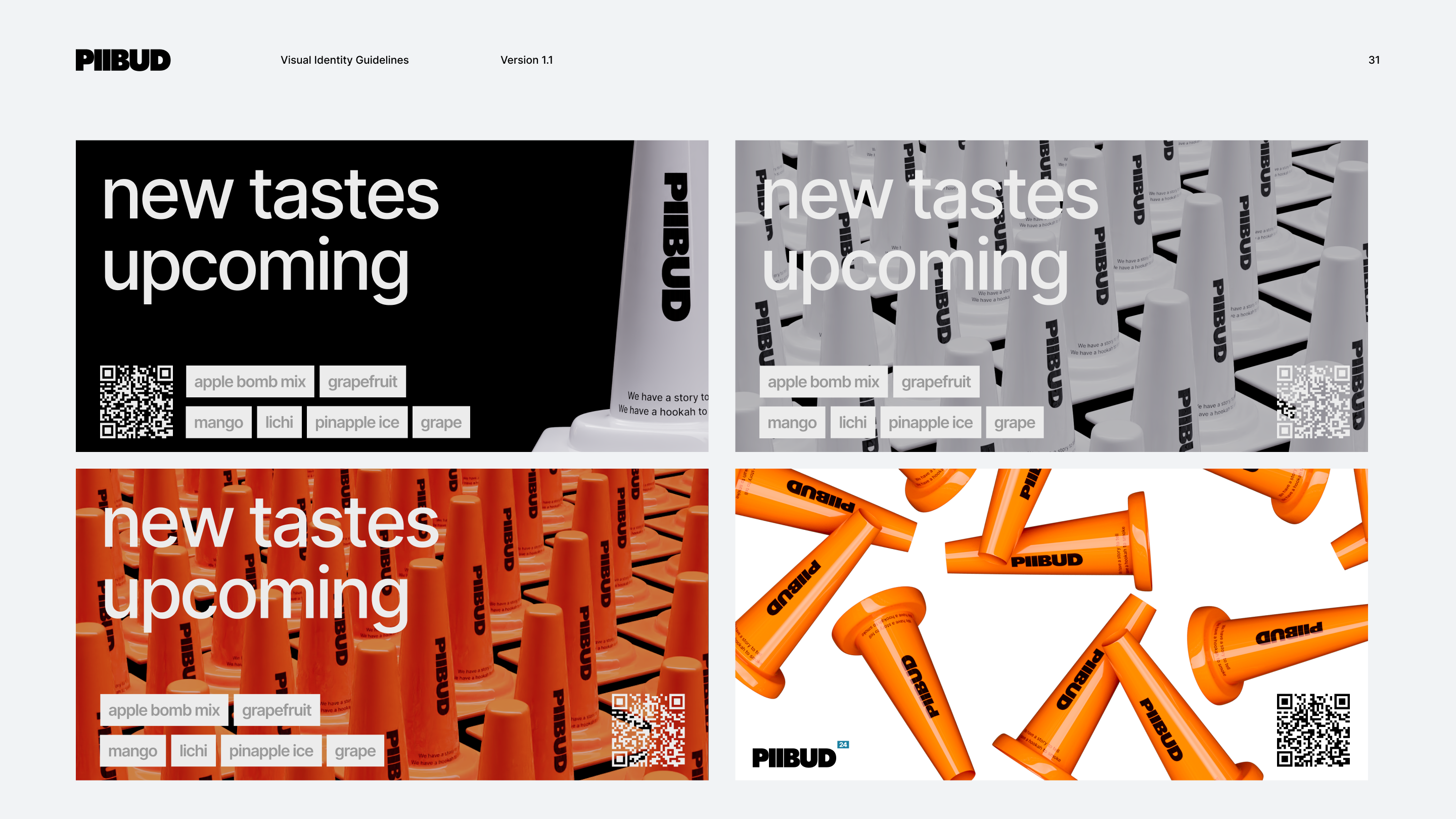 PIIBUD Brand Identity — Изображение №31 — Брендинг, 3D на Dprofile