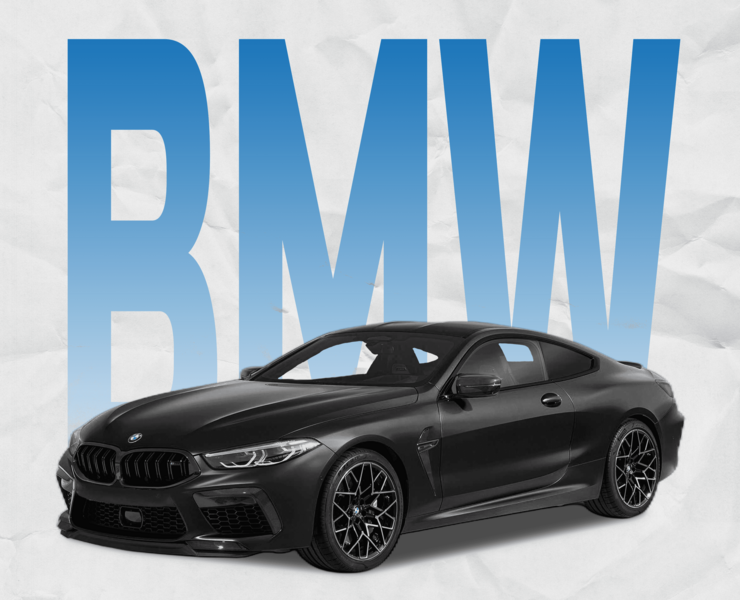 Постер BMW M8 — Иллюстрация, Графика на Dprofile