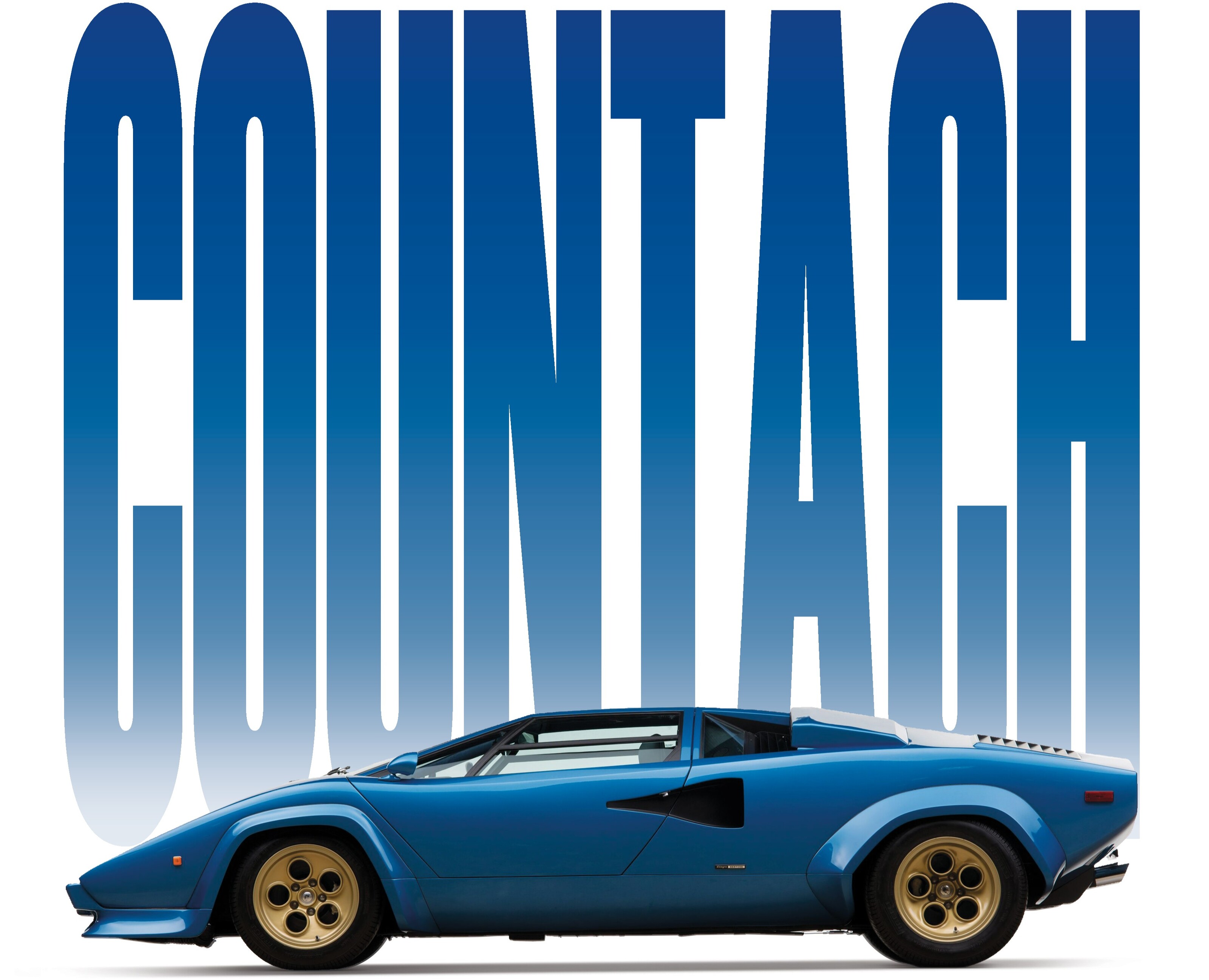 Постер Lamborghini Countach — Графика на Dprofile