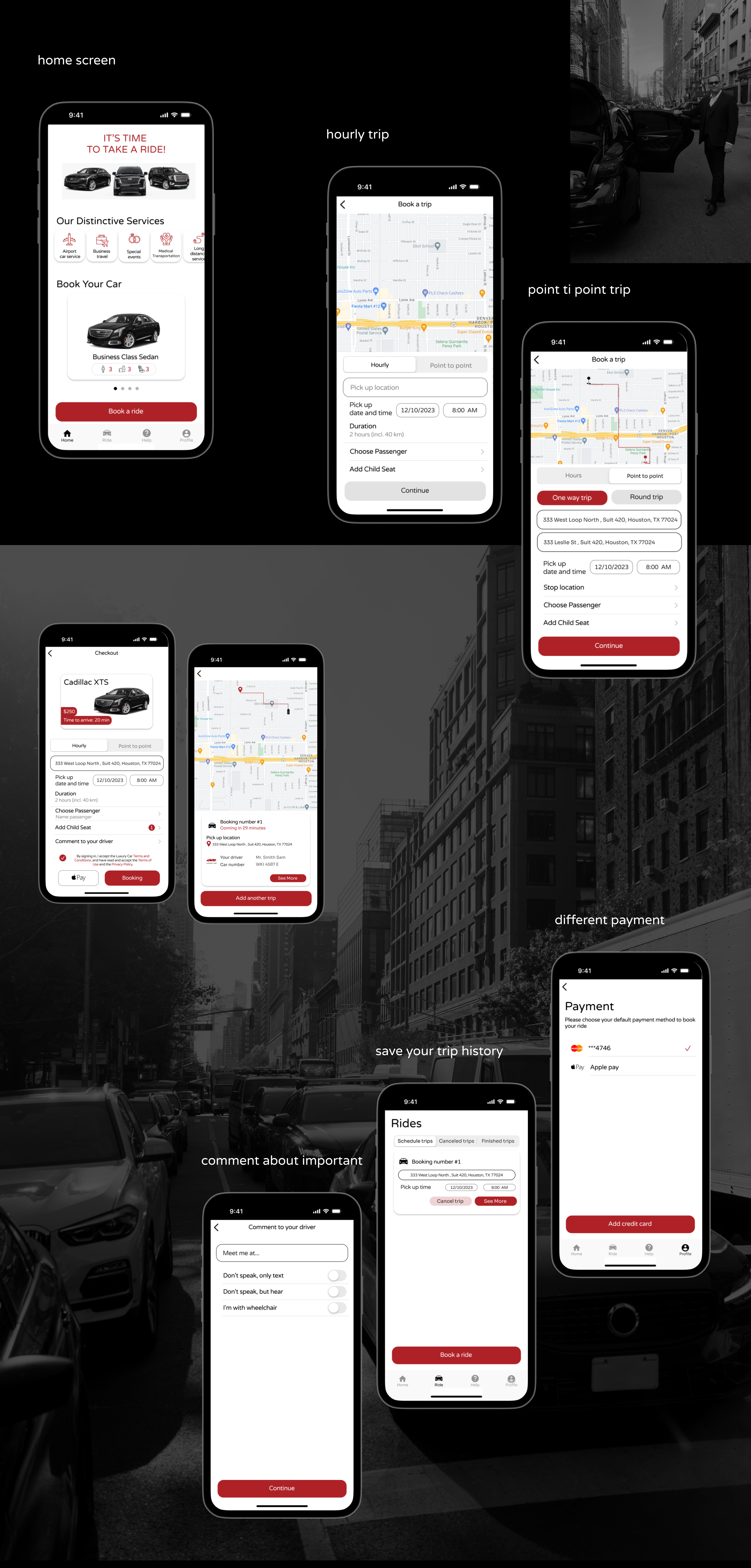 Taxi mobile app ux/ui. Приложение заказа такси — Изображение №5 — Интерфейсы на Dprofile
