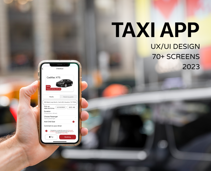 Taxi mobile app ux/ui. Приложение заказа такси — Интерфейсы на Dprofile