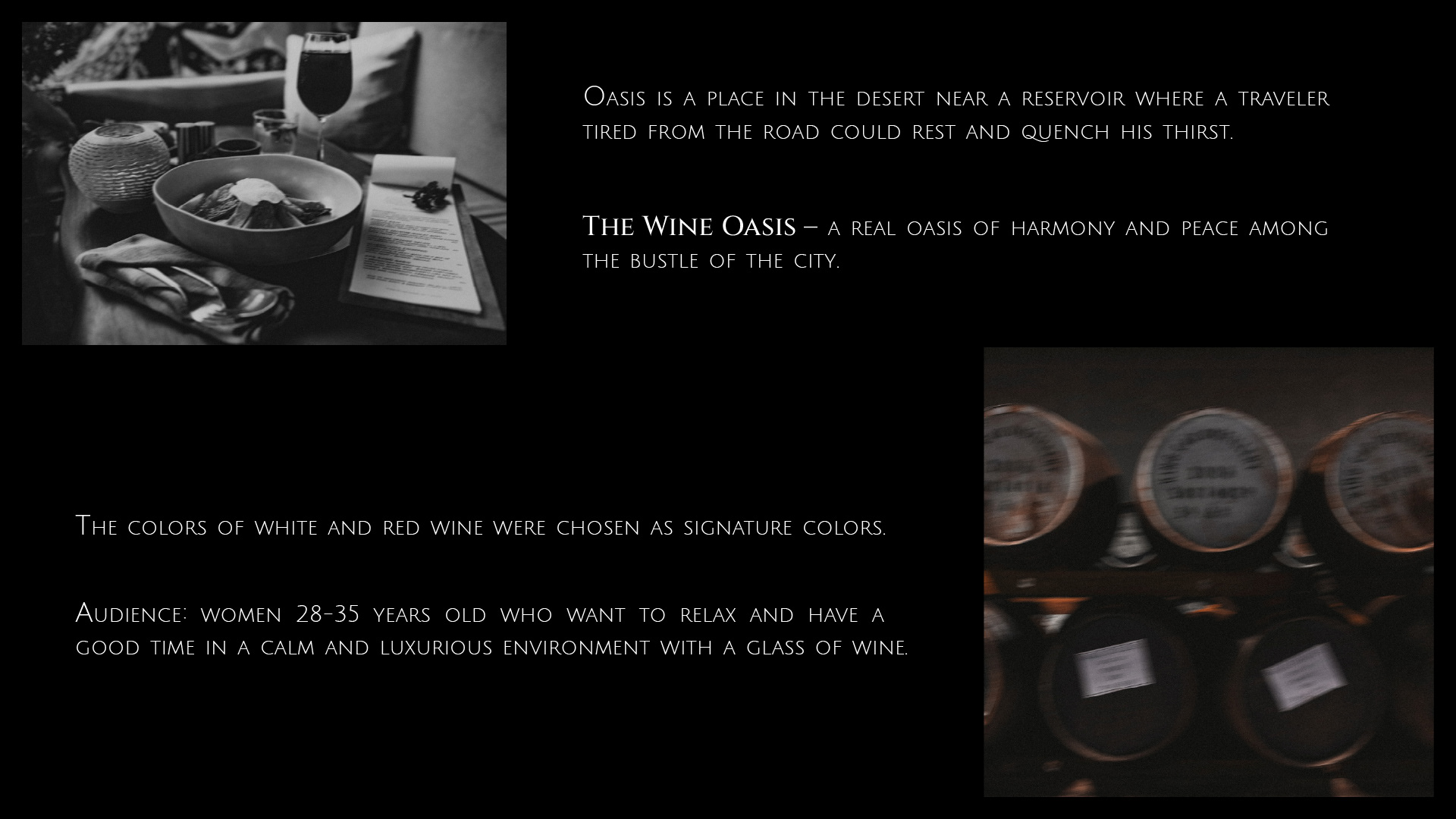 The Wine Oasis / logo / business card / menu design — Изображение №2 — Брендинг на Dprofile