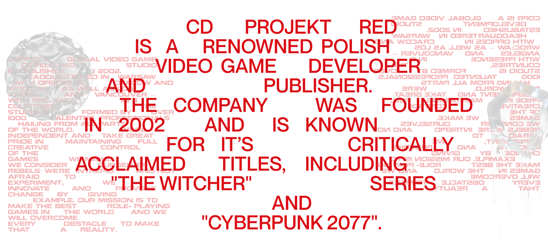 CD PROJECT RED | Corporate Website — Изображение №2 — Интерфейсы на Dprofile