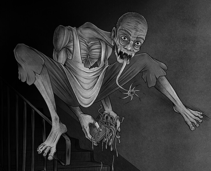 Дядя Володя — Иллюстрация на Dprofile