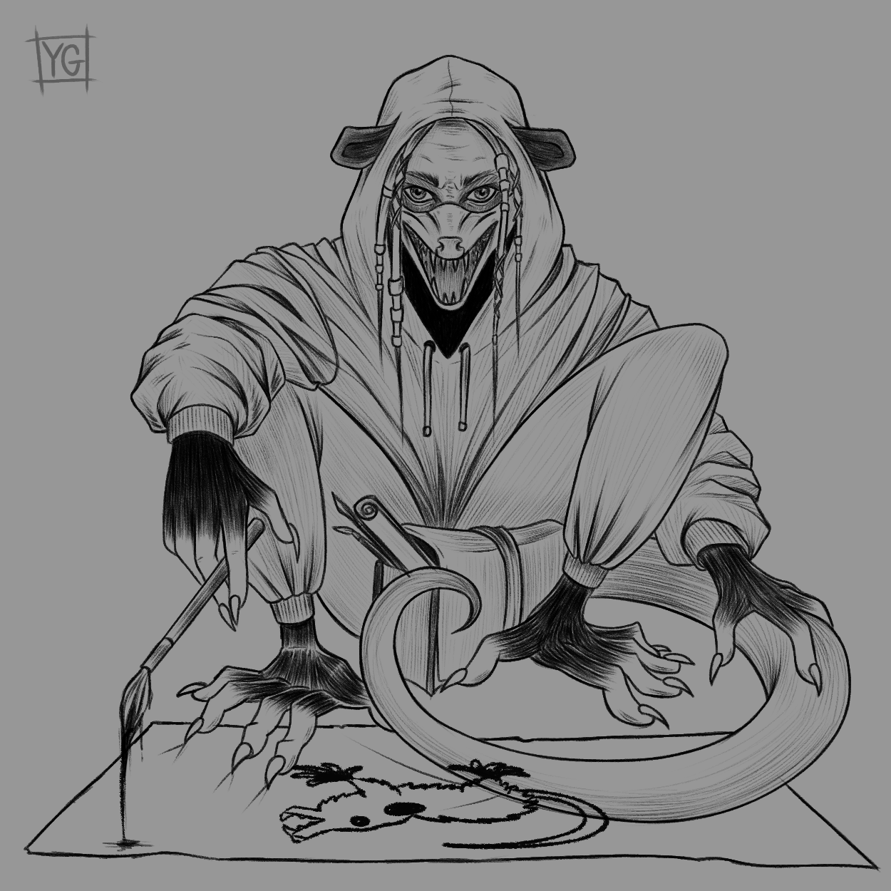 Подборка лайн-артов разных лет — Изображение №6 — Иллюстрация, Графика на Dprofile