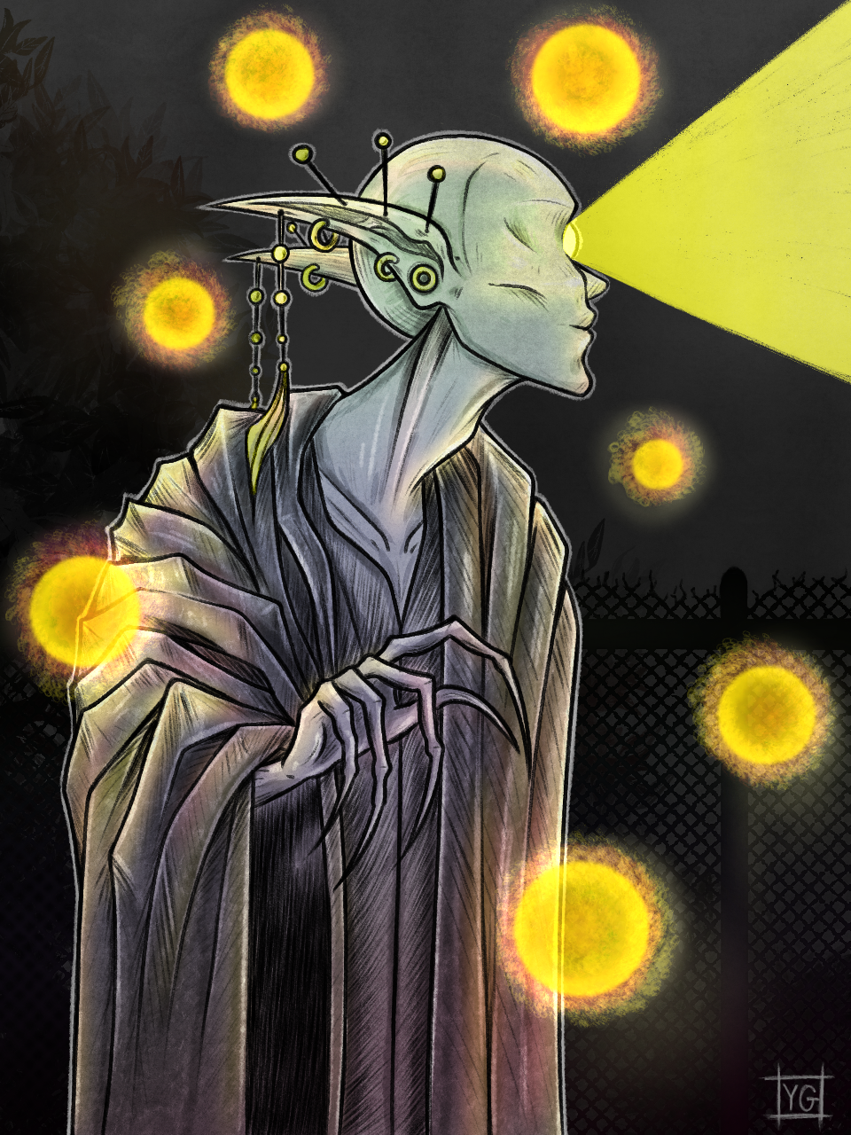 Крадущий краски жизни — Изображение №1 — Иллюстрация, Графика на Dprofile