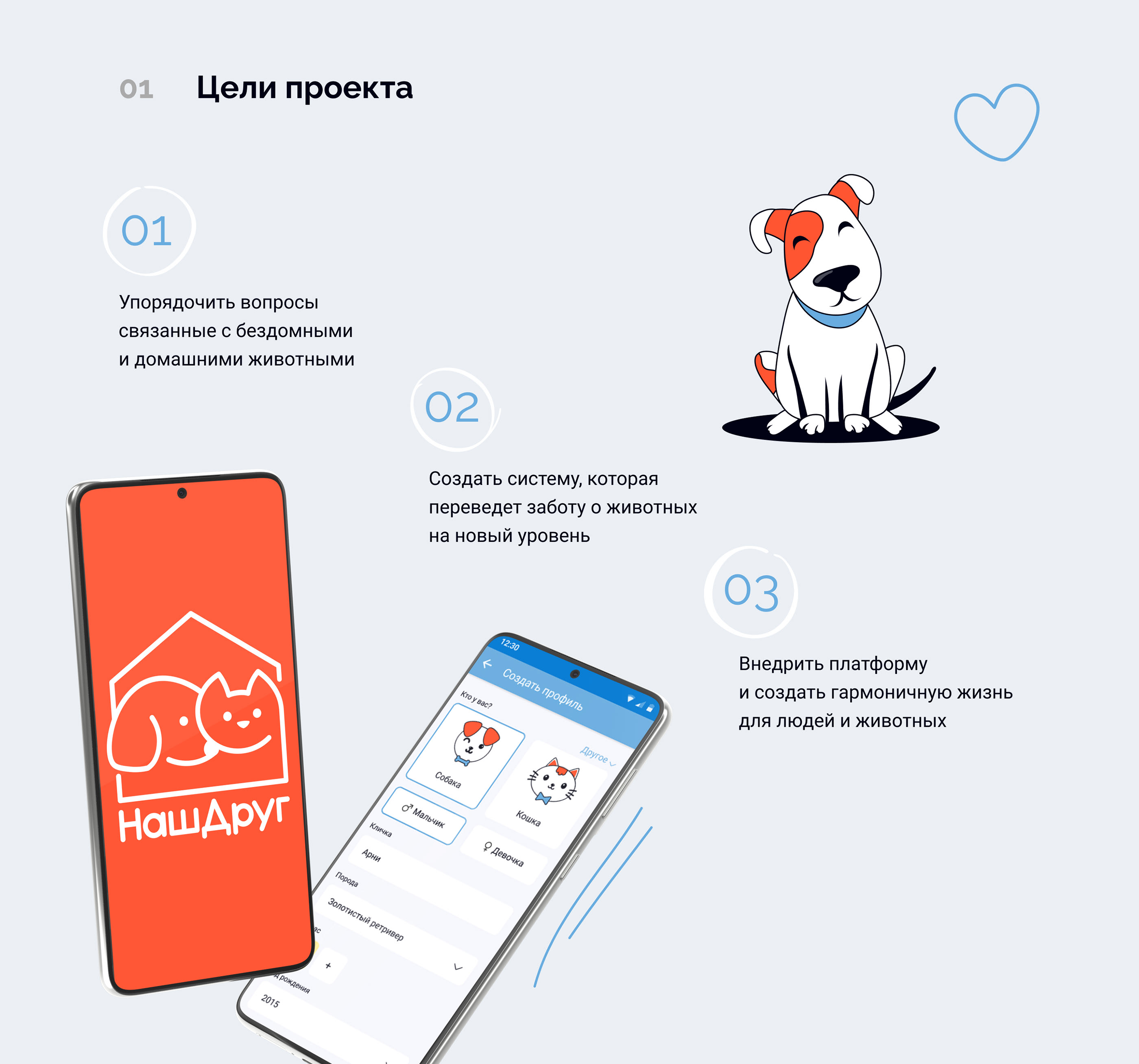 НашДруг — сервис для заботы о животных — Изображение №2 — Интерфейсы на Dprofile