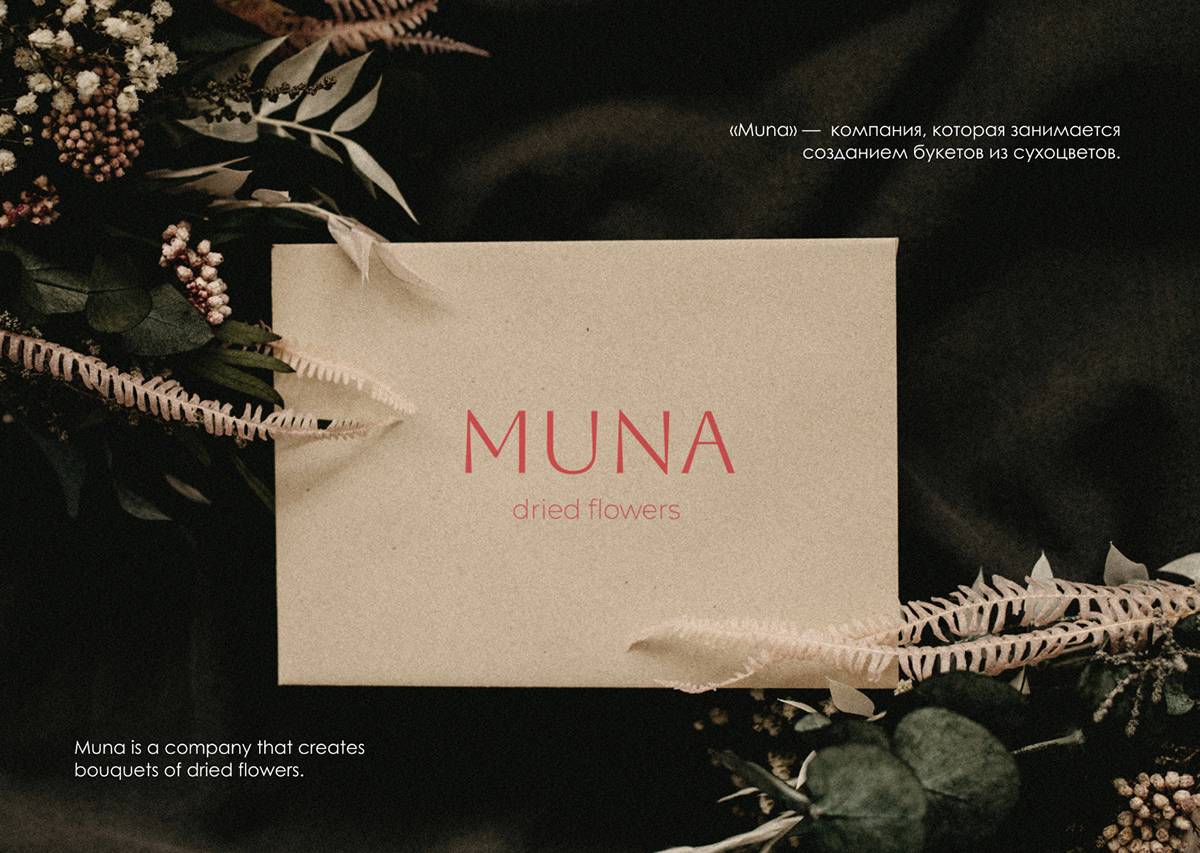 MUNA | Нейминг | Айдентика | Brand Identity — Изображение №1 — Брендинг на Dprofile
