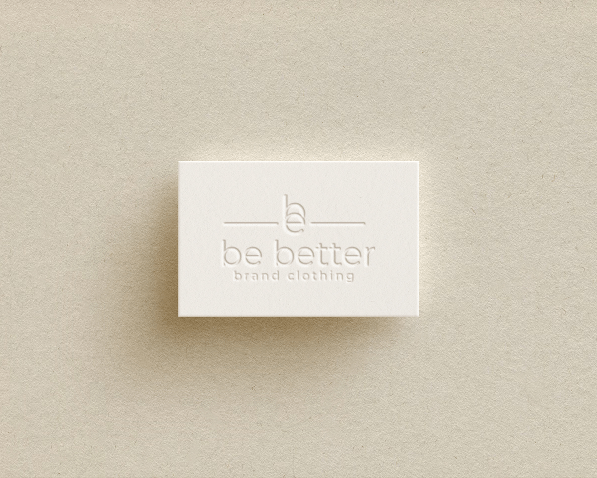BE BETTER| BRAND IDENTITY | АЙДЕНТИКА МАГАЗИНА ОДЕЖДЫ — Изображение №1 — Брендинг на Dprofile