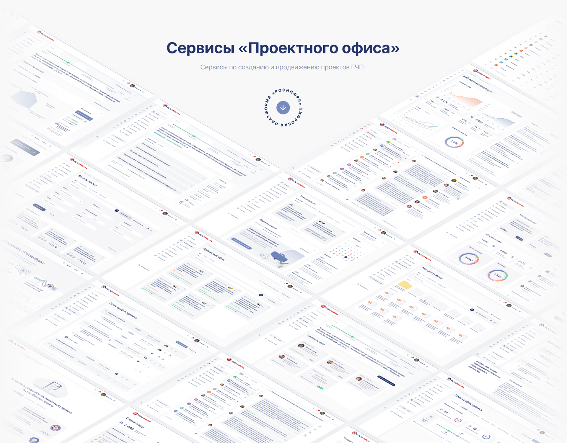 Платформа «РОСИНФРА» — Изображение №10 — Интерфейсы, Брендинг, Графика на Dprofile