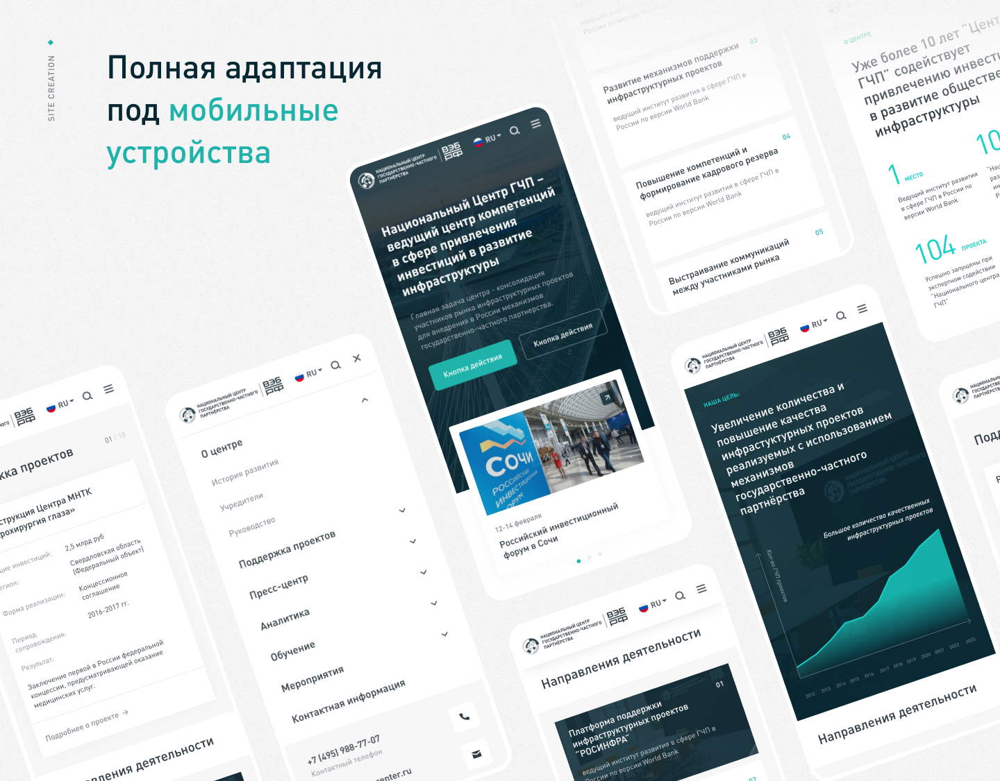 Национальный центр ГЧП — Изображение №8 — Интерфейсы, Брендинг, Графика на Dprofile