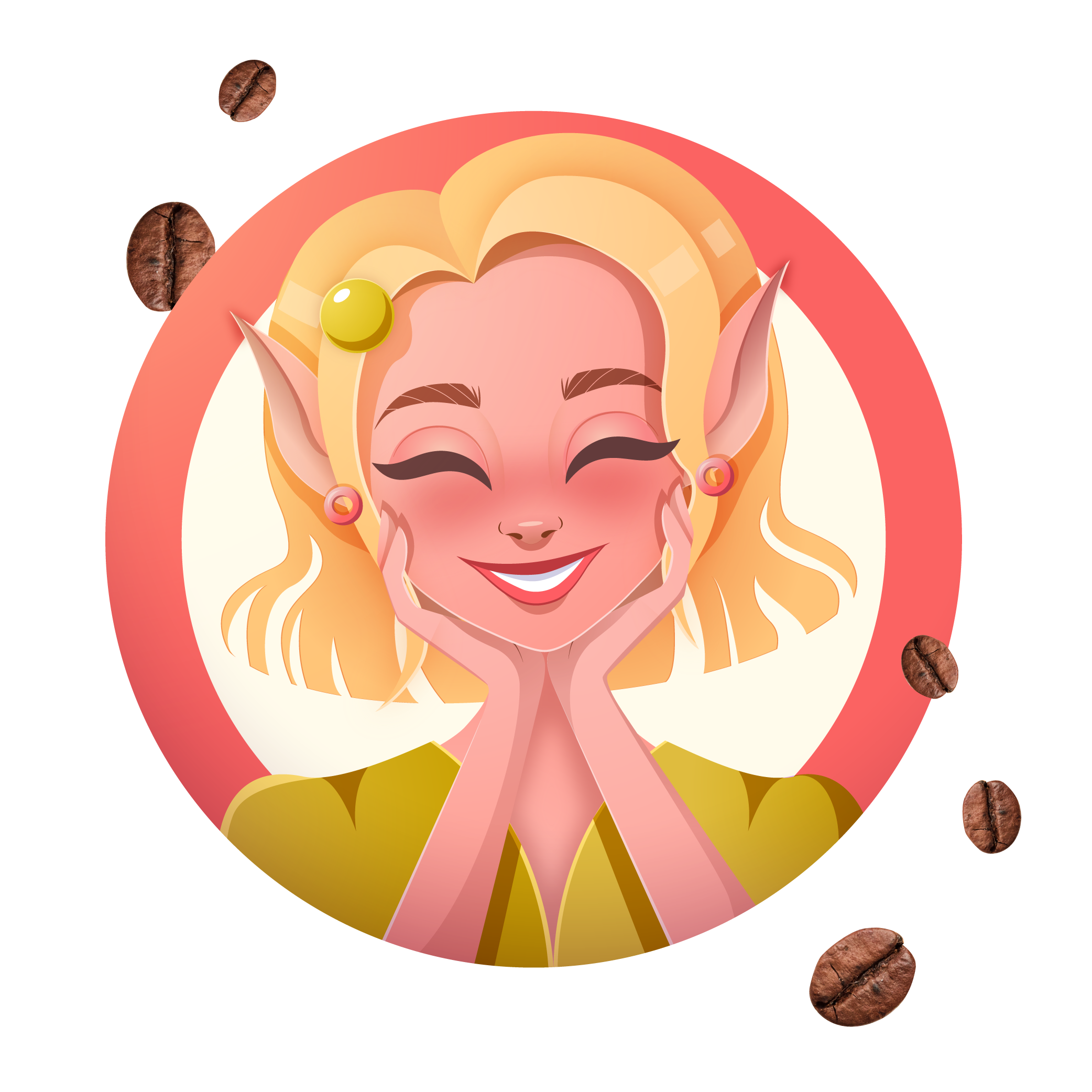 Ice Cofee. Упаковка. Холодный кофе Elforia — Изображение №13 — Иллюстрация на Dprofile