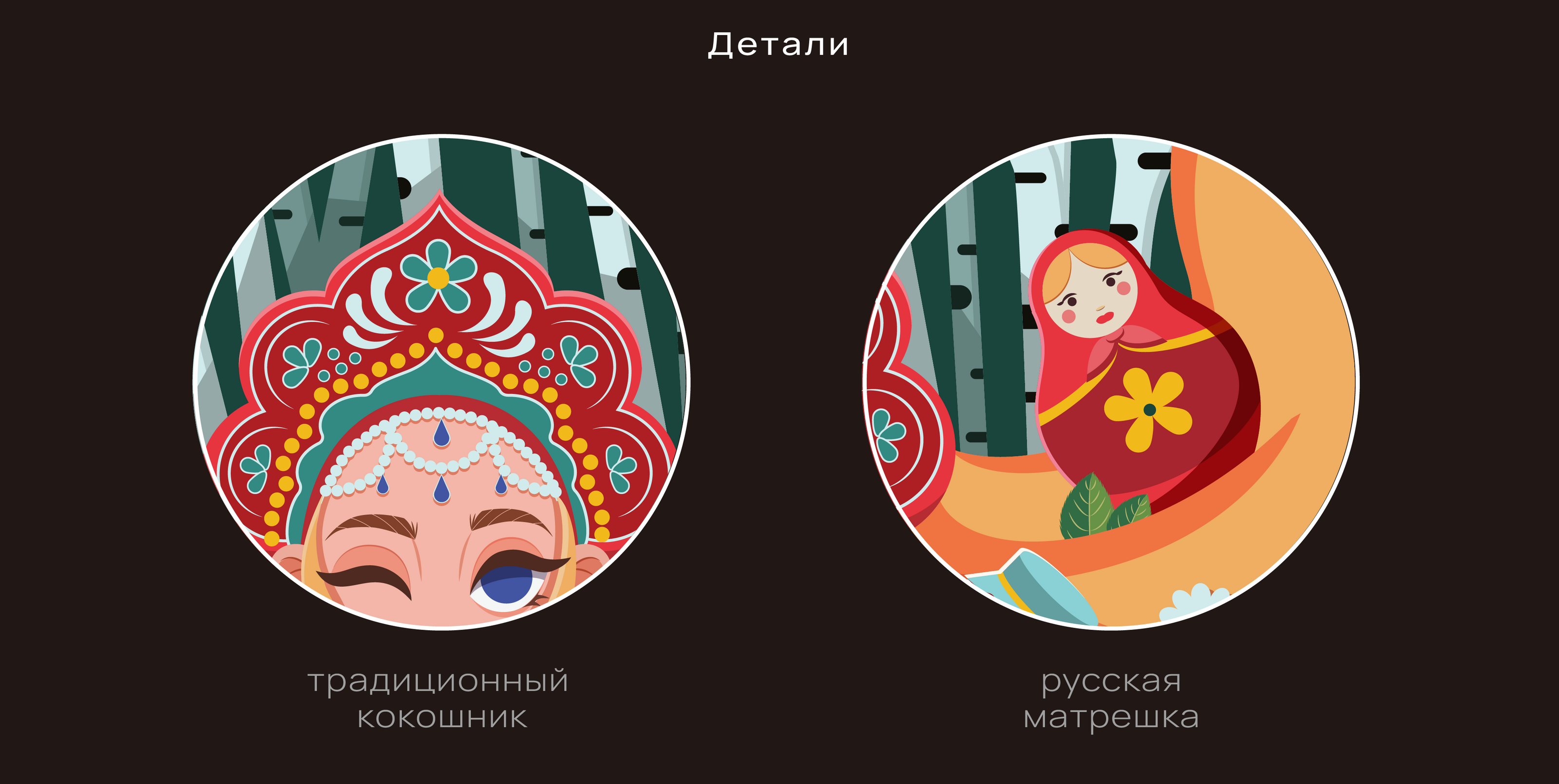 Дизайн кофейного стаканчика "Путешествия по России" — Изображение №4 — Иллюстрация на Dprofile