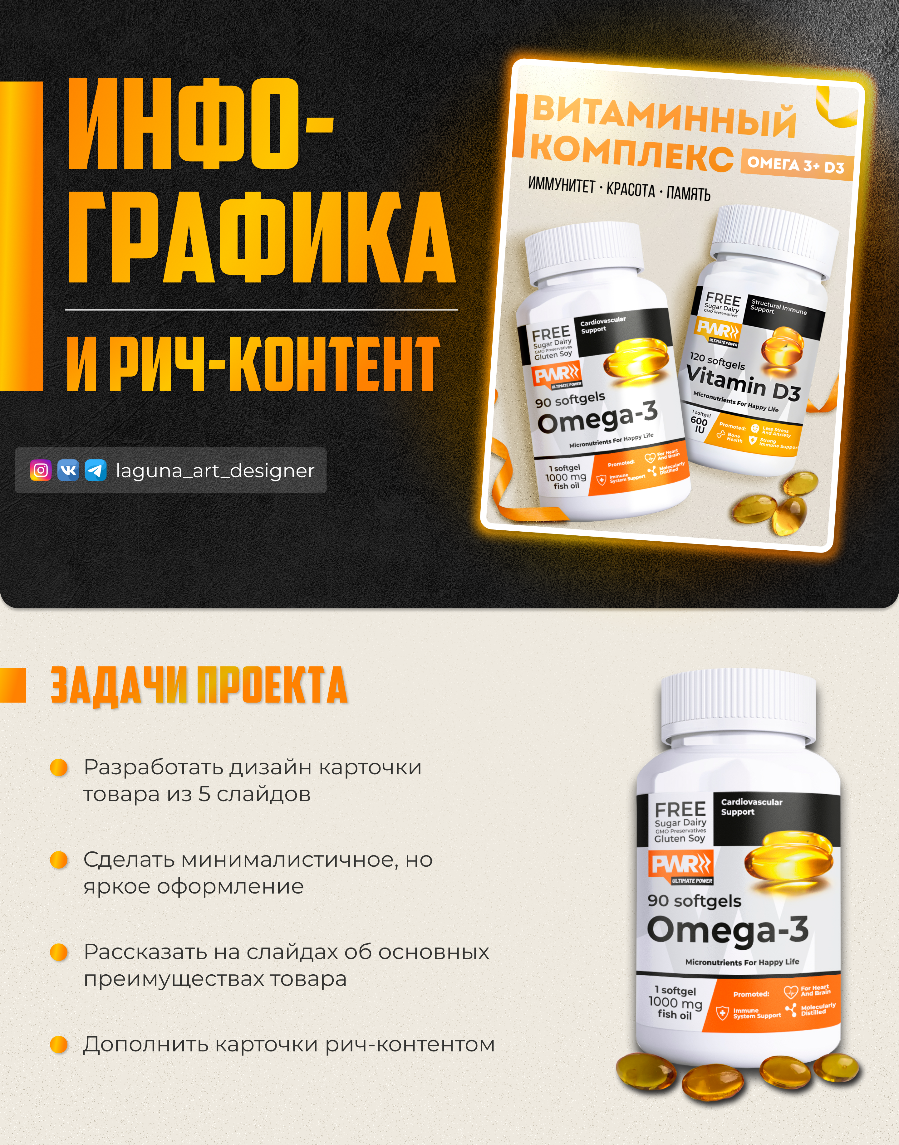 Инфографика для маркетплейсов WB, OZON | Рич-контент — Изображение №1 — Иллюстрация, Графика на Dprofile