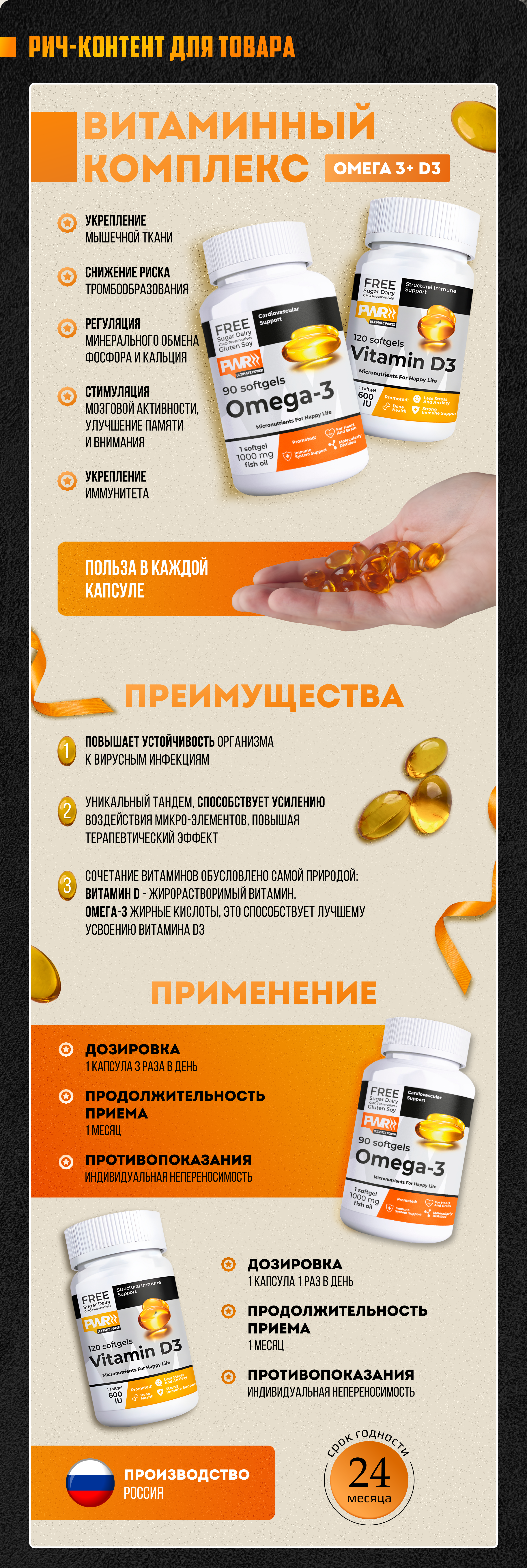 Инфографика для маркетплейсов WB, OZON | Рич-контент — Изображение №4 — Иллюстрация, Графика на Dprofile