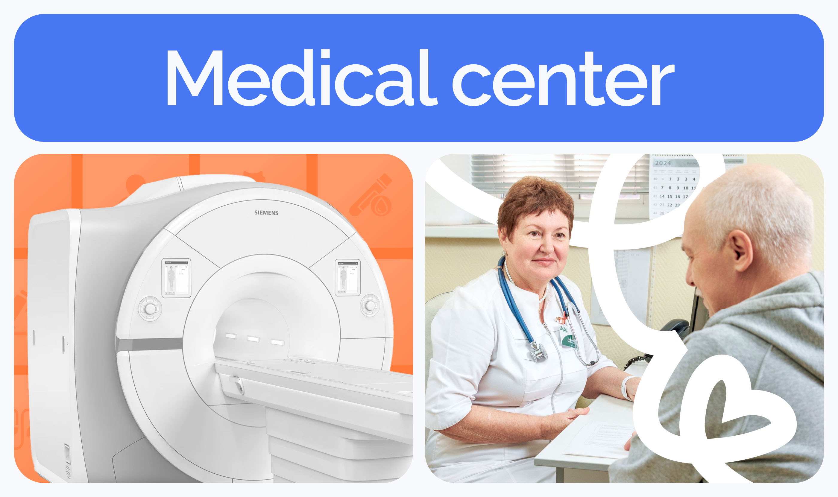 UX/UI design of the medical clinic website — Изображение №1 — Интерфейсы на Dprofile