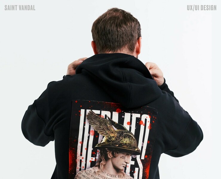 SAINT VANDAL — Интерфейсы, Брендинг на Dprofile