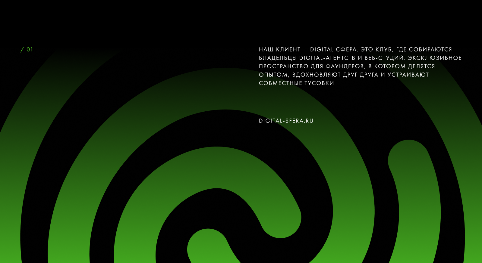 Бизнес-клуб Digital Сфера — Изображение №1 — Интерфейсы, Брендинг на Dprofile