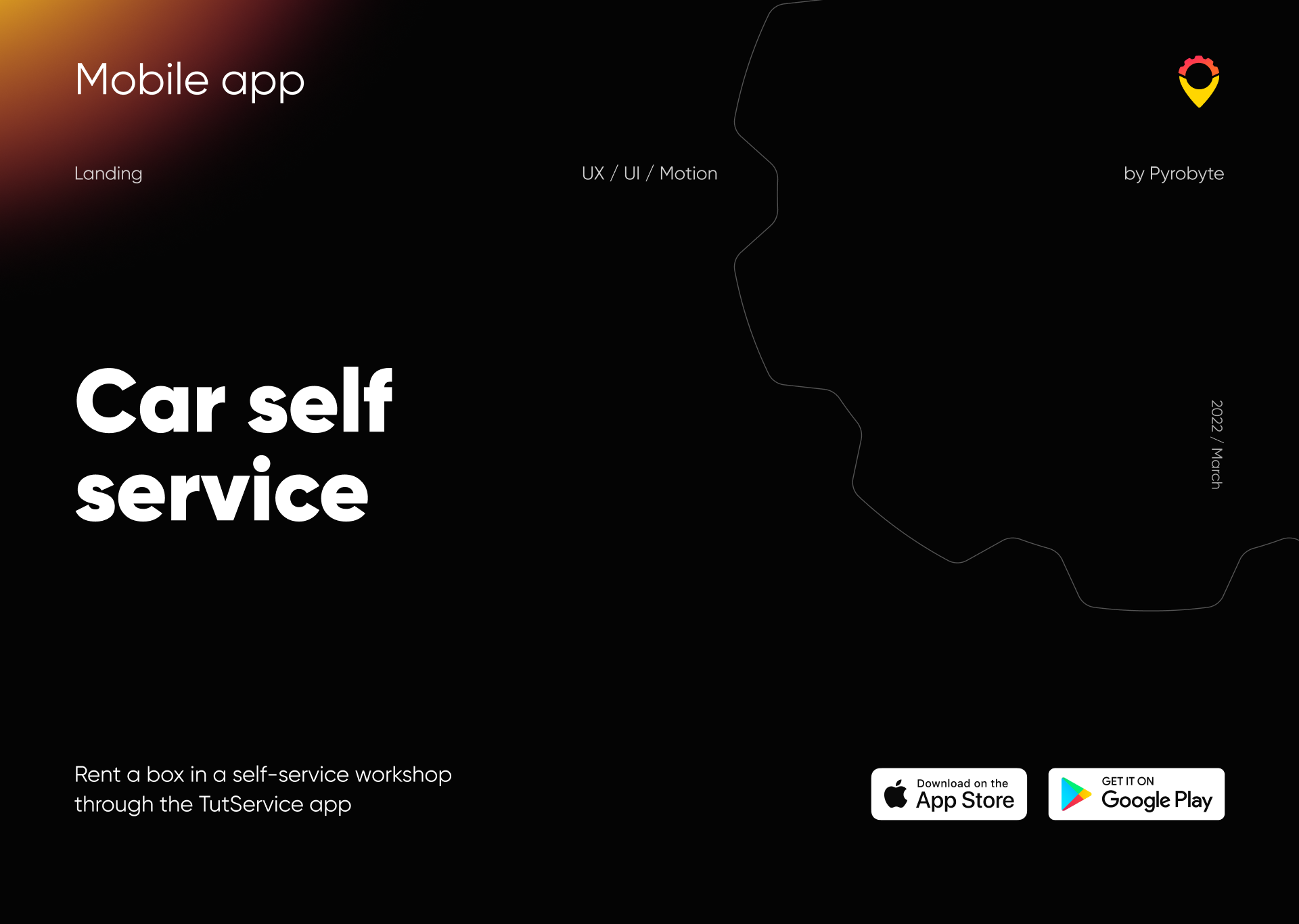 ТутСервис. Сервис самообслуживания авто — Изображение №1 — 3D, Интерфейсы на Dprofile