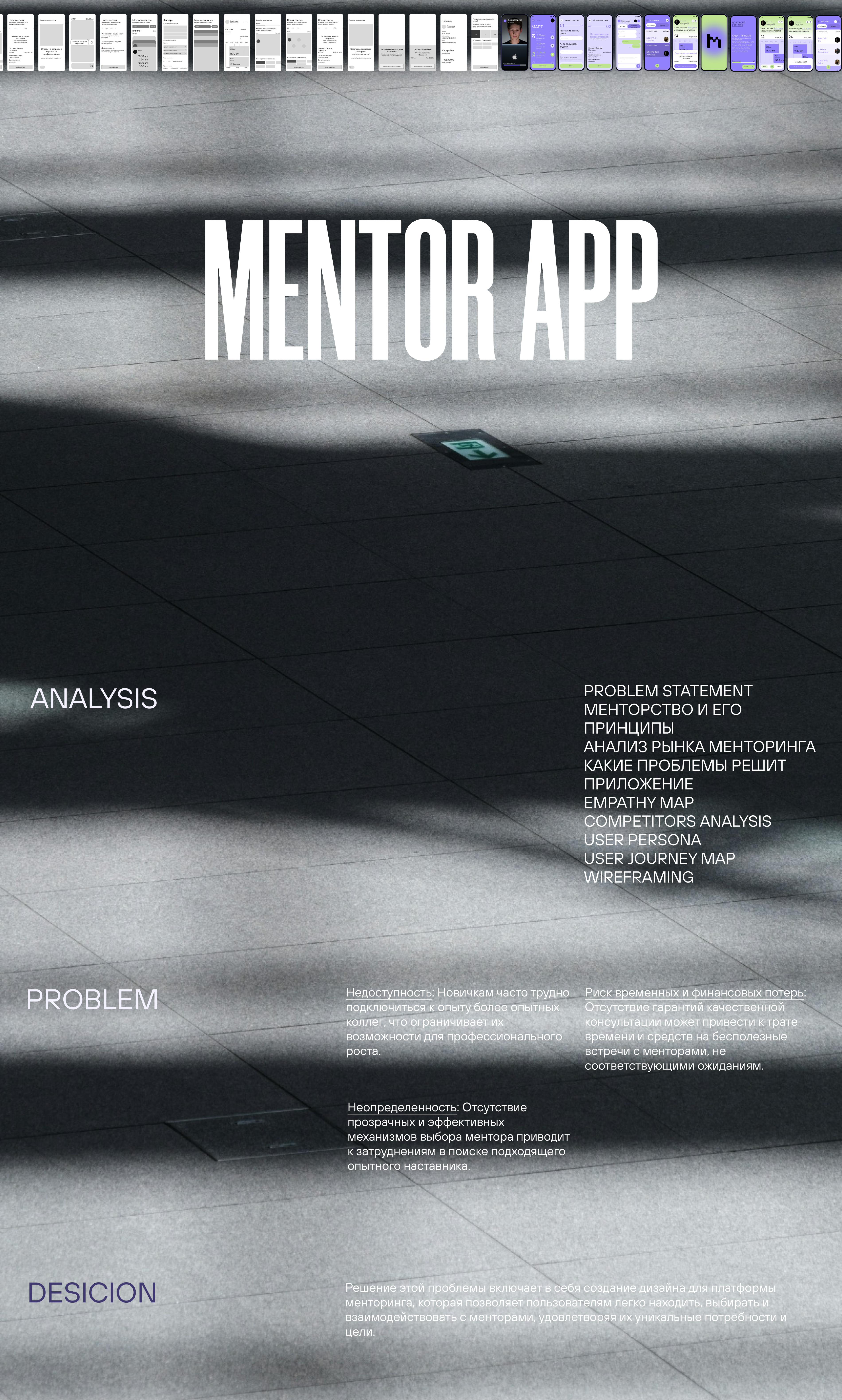 MentorApp — Изображение №1 — Интерфейсы на Dprofile