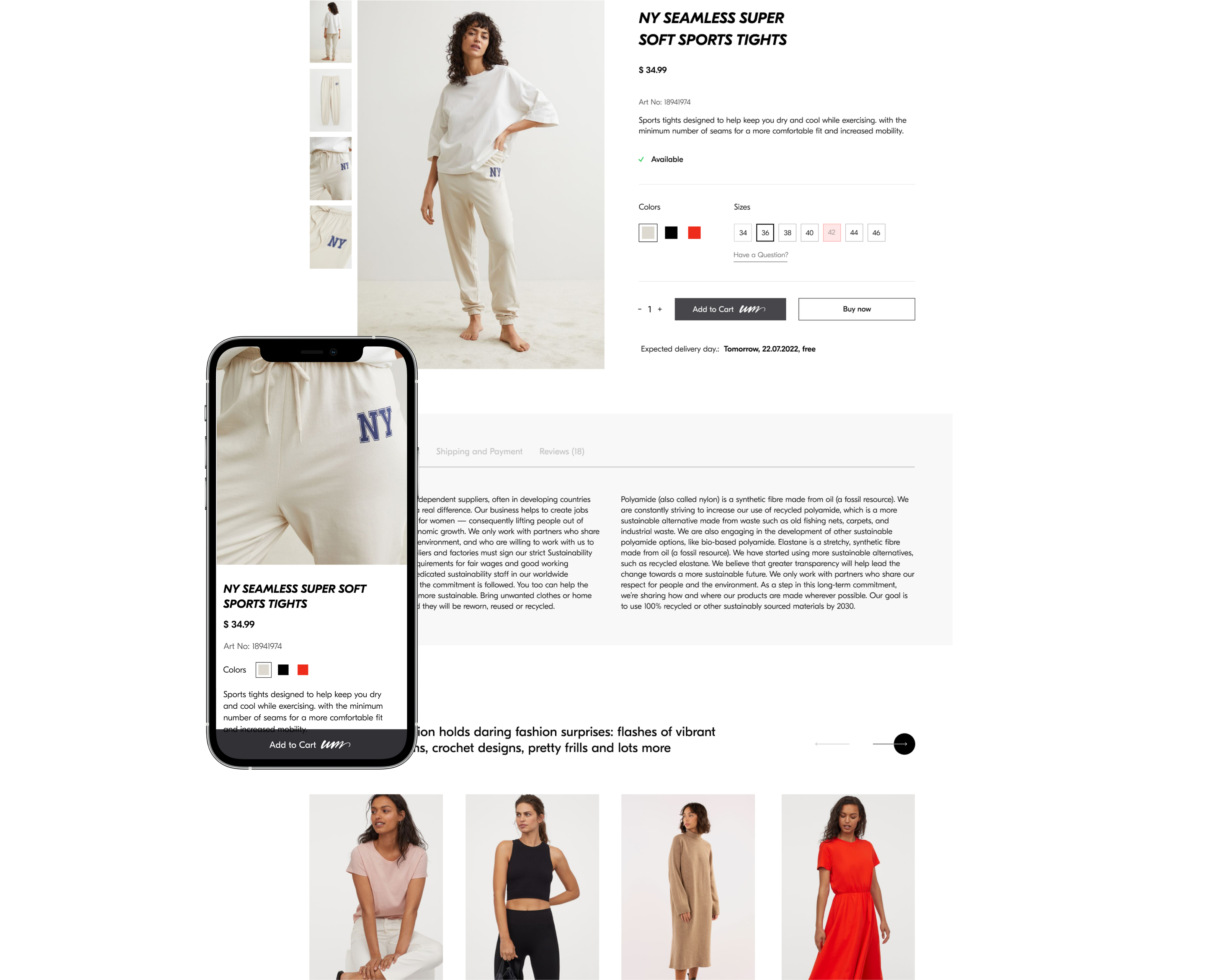 Fashion Market — e-Commerce — Изображение №12 — Интерфейсы на Dprofile