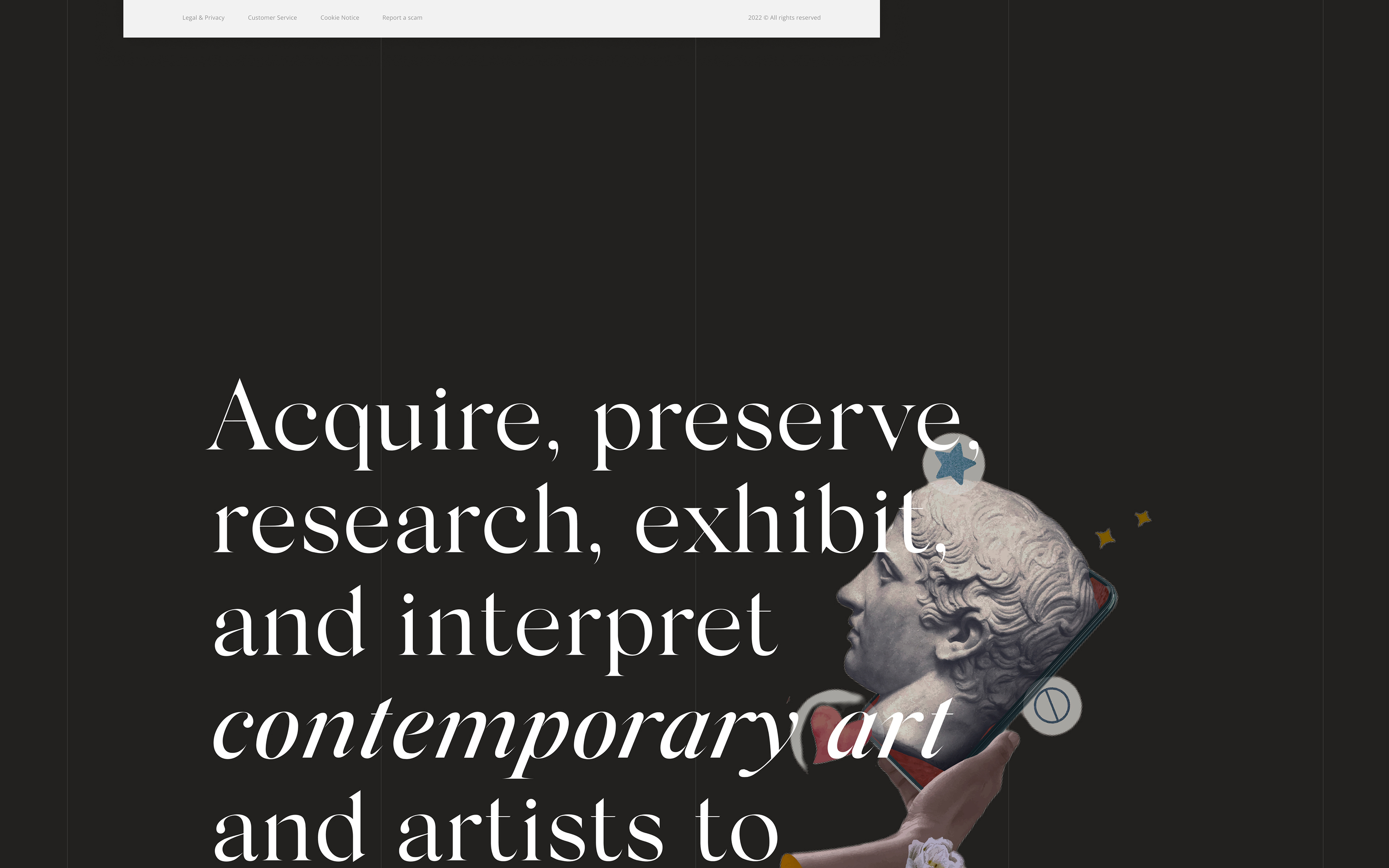 ArtOne — Сайт для музея современного искусства — Изображение №29 — Интерфейсы на Dprofile