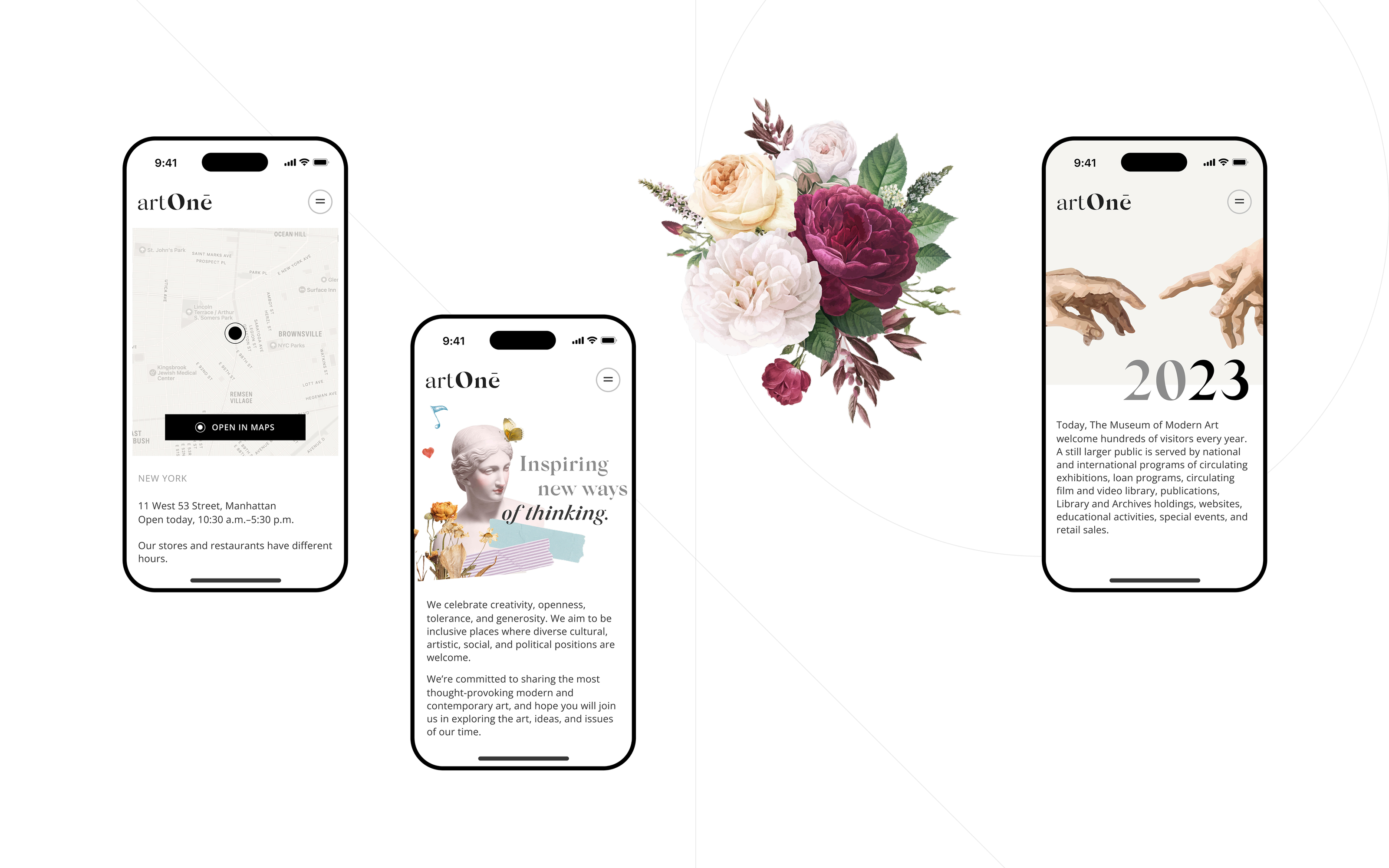 ArtOne — Сайт для музея современного искусства — Изображение №19 — Интерфейсы на Dprofile