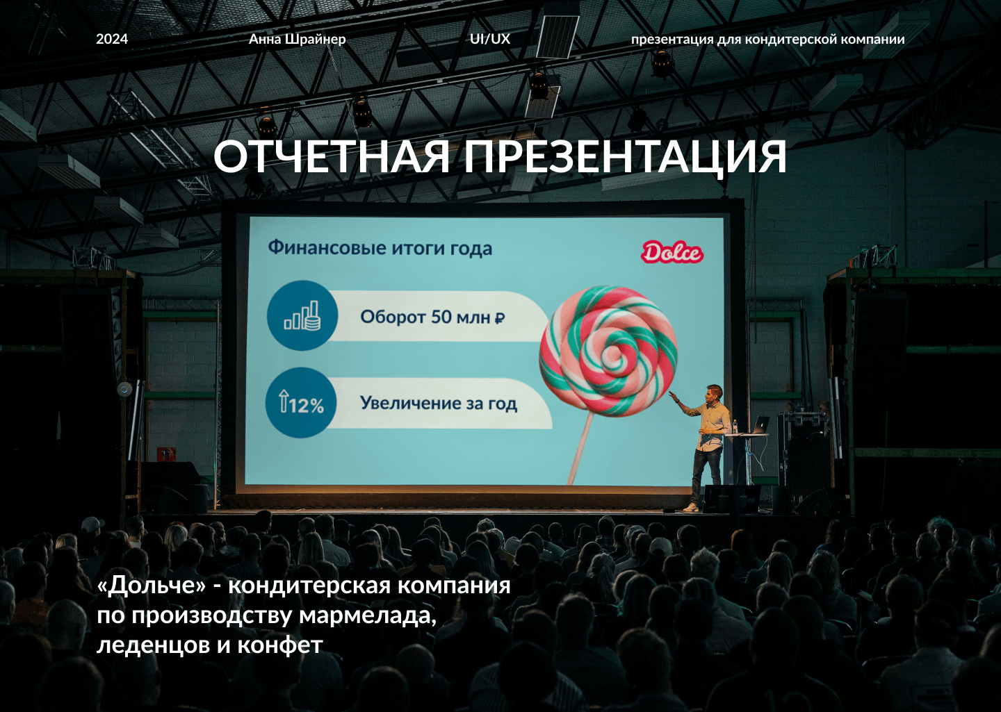 Презентация отчета для кондитерской компании — Изображение №1 — Маркетинг на Dprofile