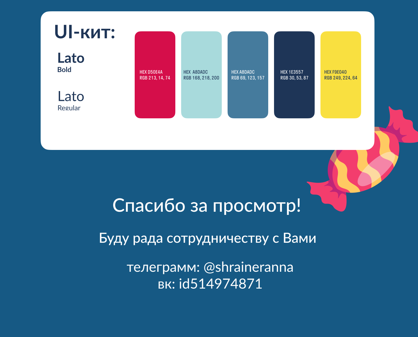Презентация отчета для кондитерской компании — Изображение №4 — Маркетинг на Dprofile
