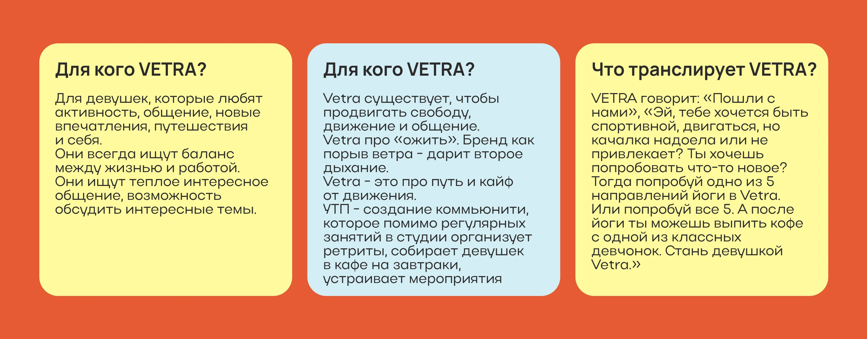 [VETRA] брендинг и логотип йога-студии — Изображение №5 — Брендинг, Графика на Dprofile