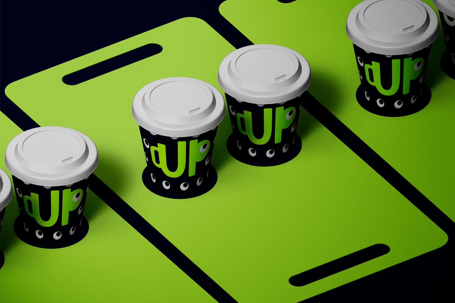 [CUP] брендинг/айдентика/упаковка для кофейни — Изображение №9 — Брендинг на Dprofile